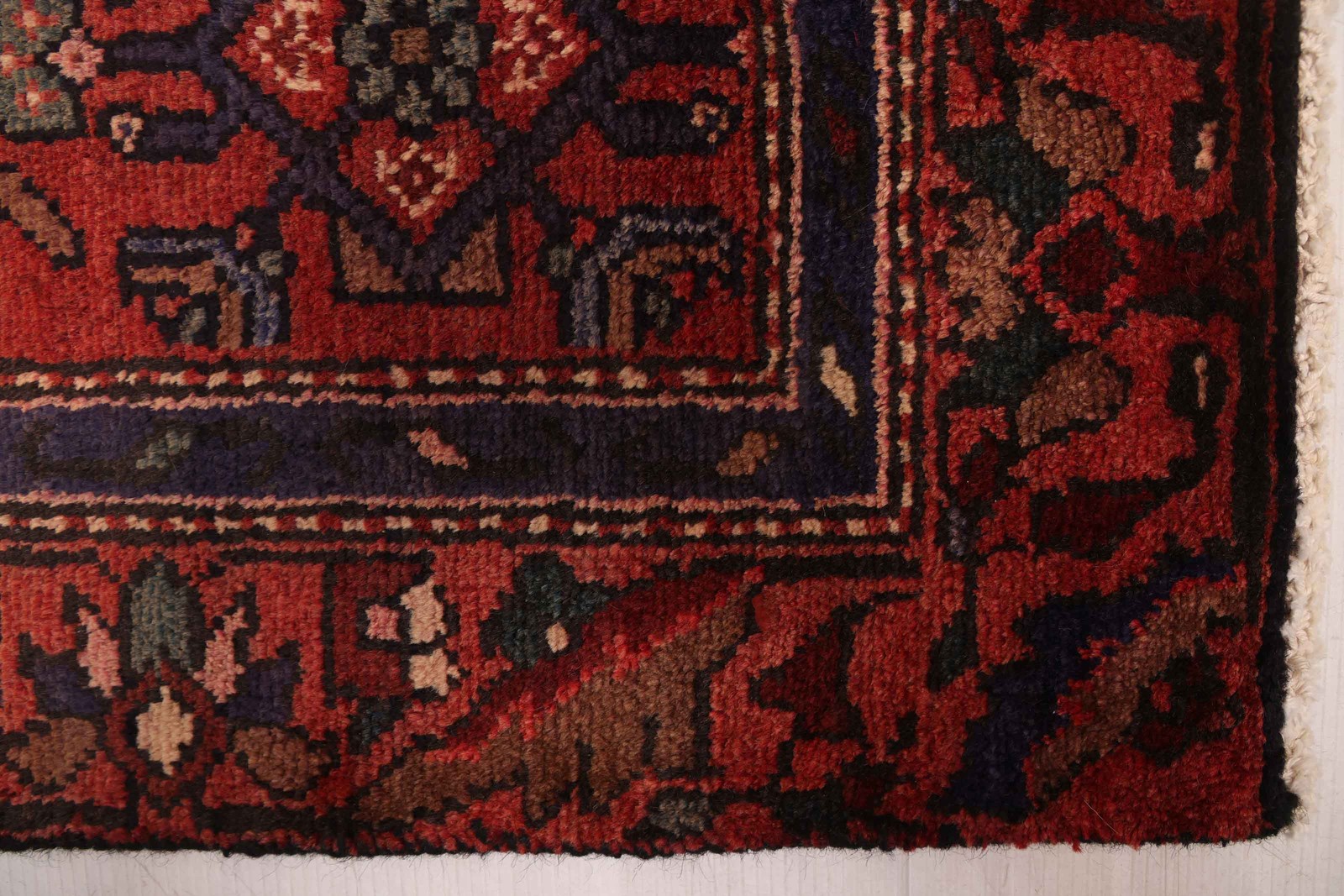 2’11” x 10’0″ Vintage Hand-knotted Runner Rug Traditional Oriental Wool Carpet