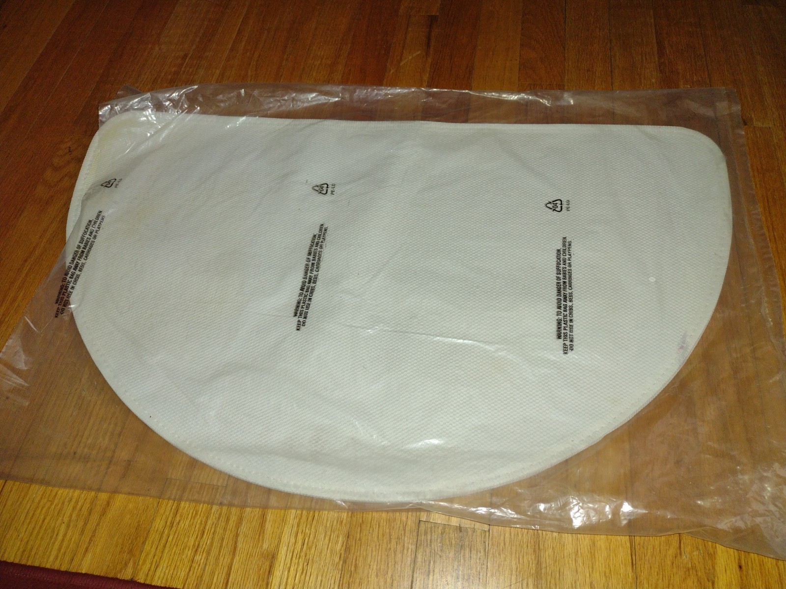 Half Round APPLE theme door floor mat kitchen sink rubber back NWT NOS 29″ X 17″