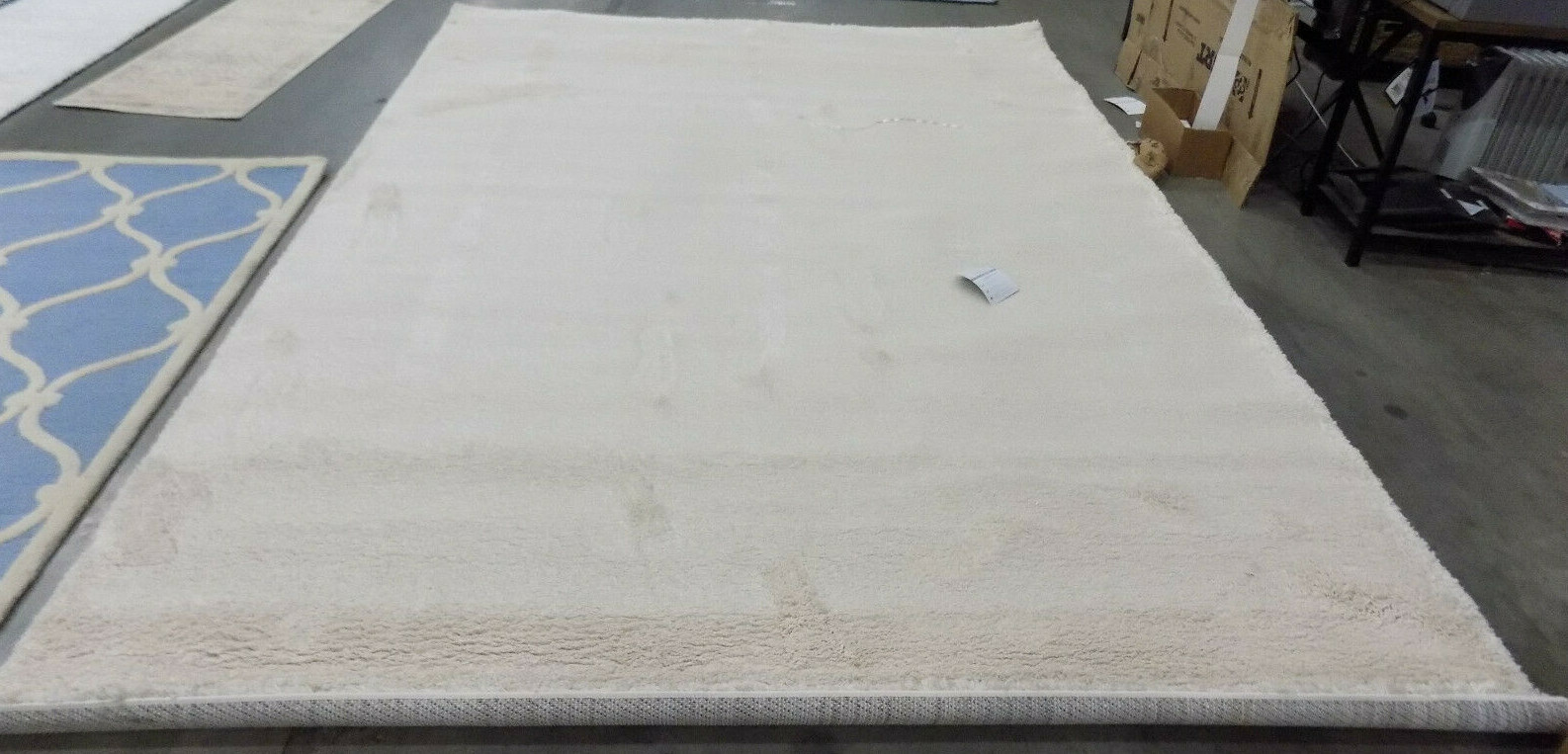 IVORY 8′-6″ X 12′ Damaged Rug Reduced Price 1172592926 SG180-1212-9