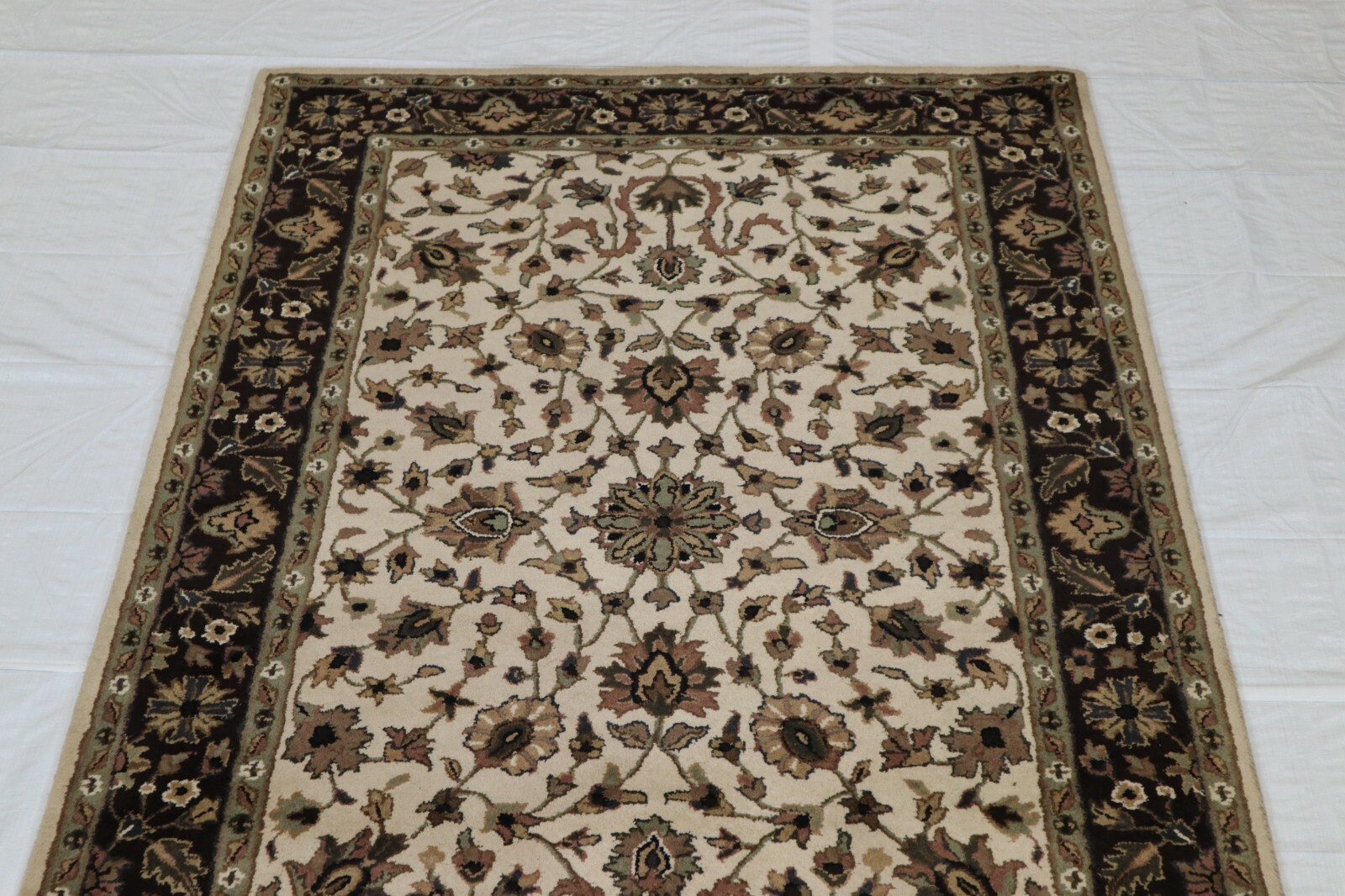 5’0″ x 8’0″ ft. Hand Tufted Rug, Oriental Rug, Area Rug, Wool Rug
