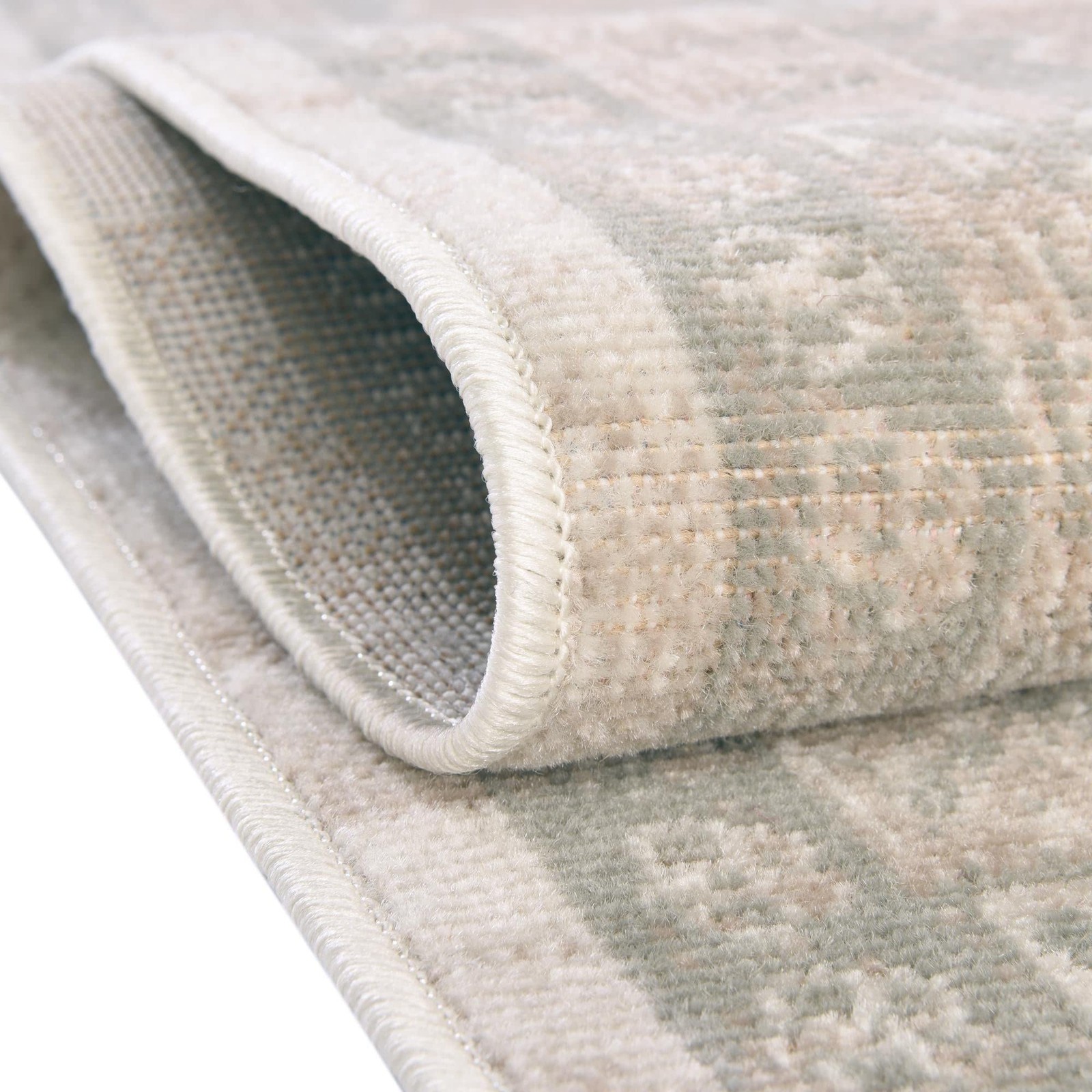 Unique Loom Whitney Collection Area Rug – 7 10 Square Mink/ Light Brown
