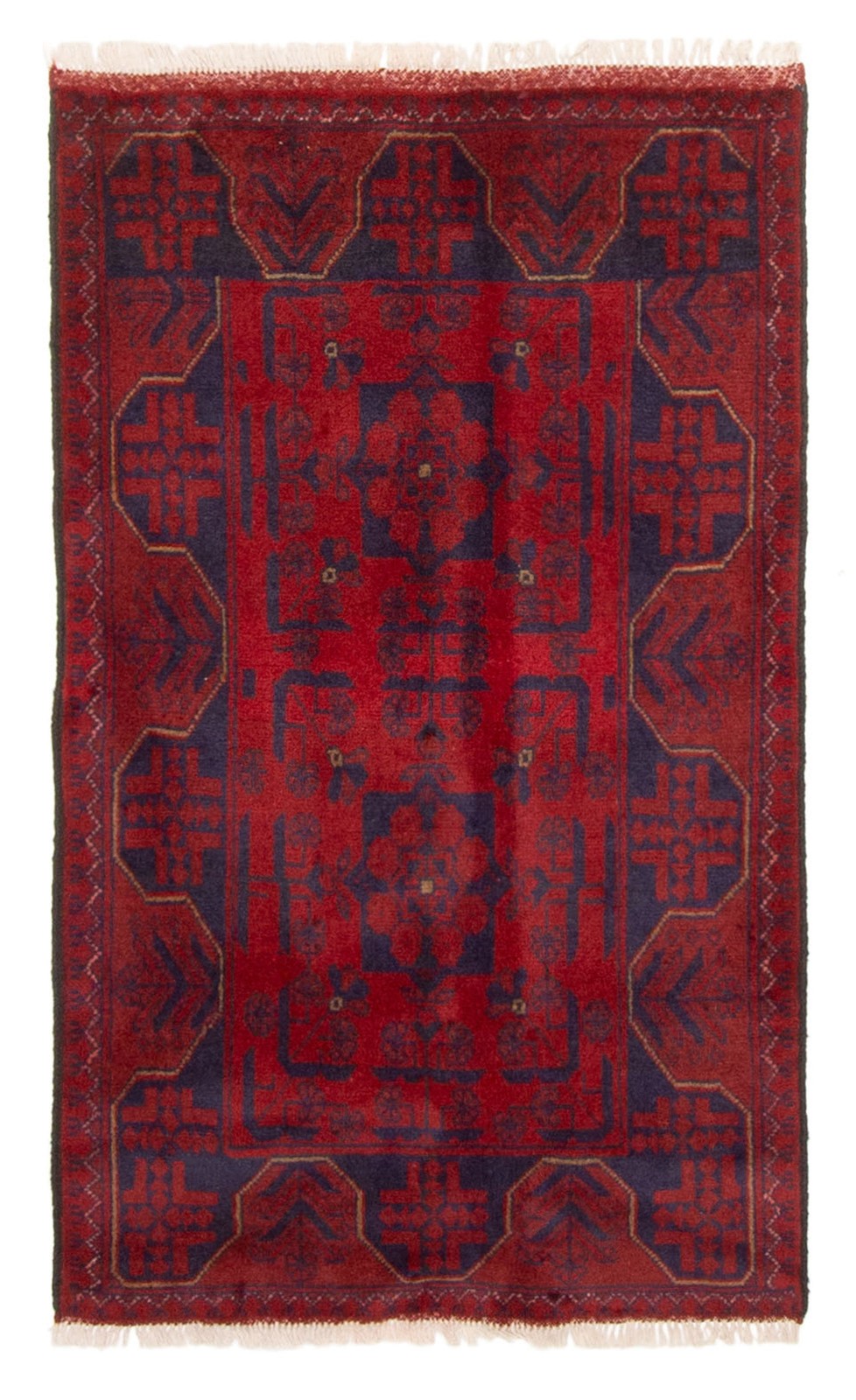 Traditional Hand-knotted Wool Oriental Carpet 2’5″ x 4’3″ Area Rug