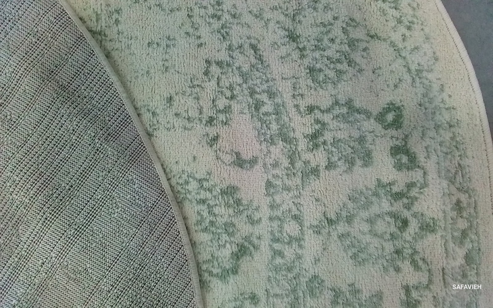 IVORY / SAGE 6′-0″ x 6′-0″ Back Stain Rug, Reduced Price 1172795743 ADR109V-6R
