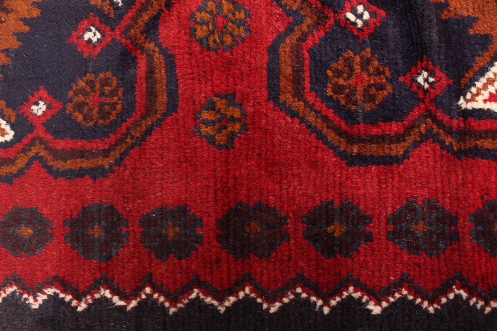Vintage Traditional Hand-Knotted Area Rug 3’6″ x 6’3″ Oriental Wool Carpet