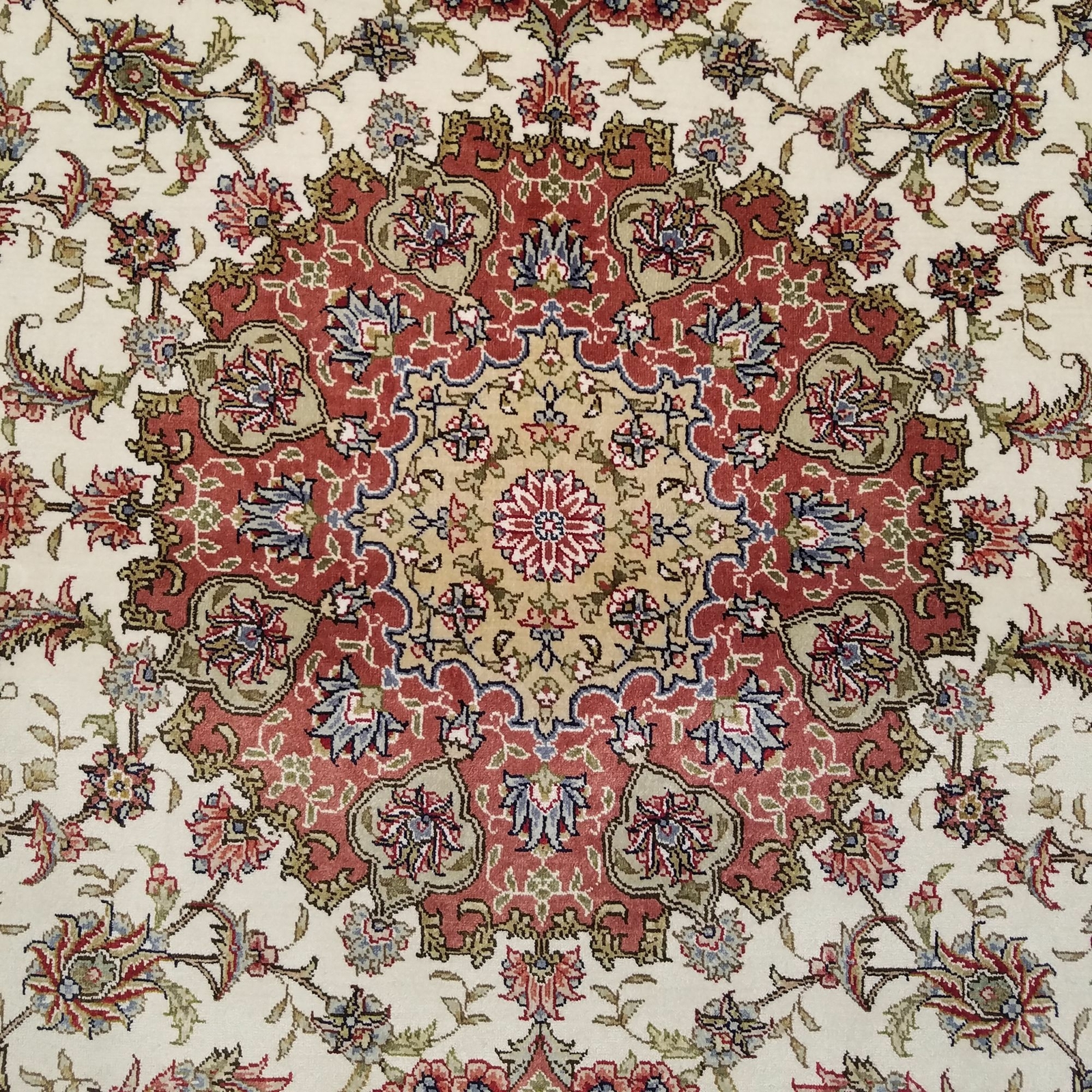3’0 x 5’0 Silk Hereke Rug