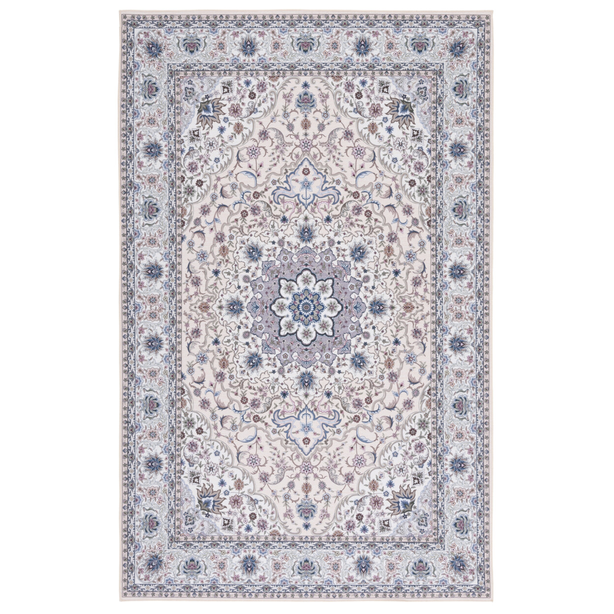 SAFAVIEH Tucson Collection TSN123B Beige / Green Rug