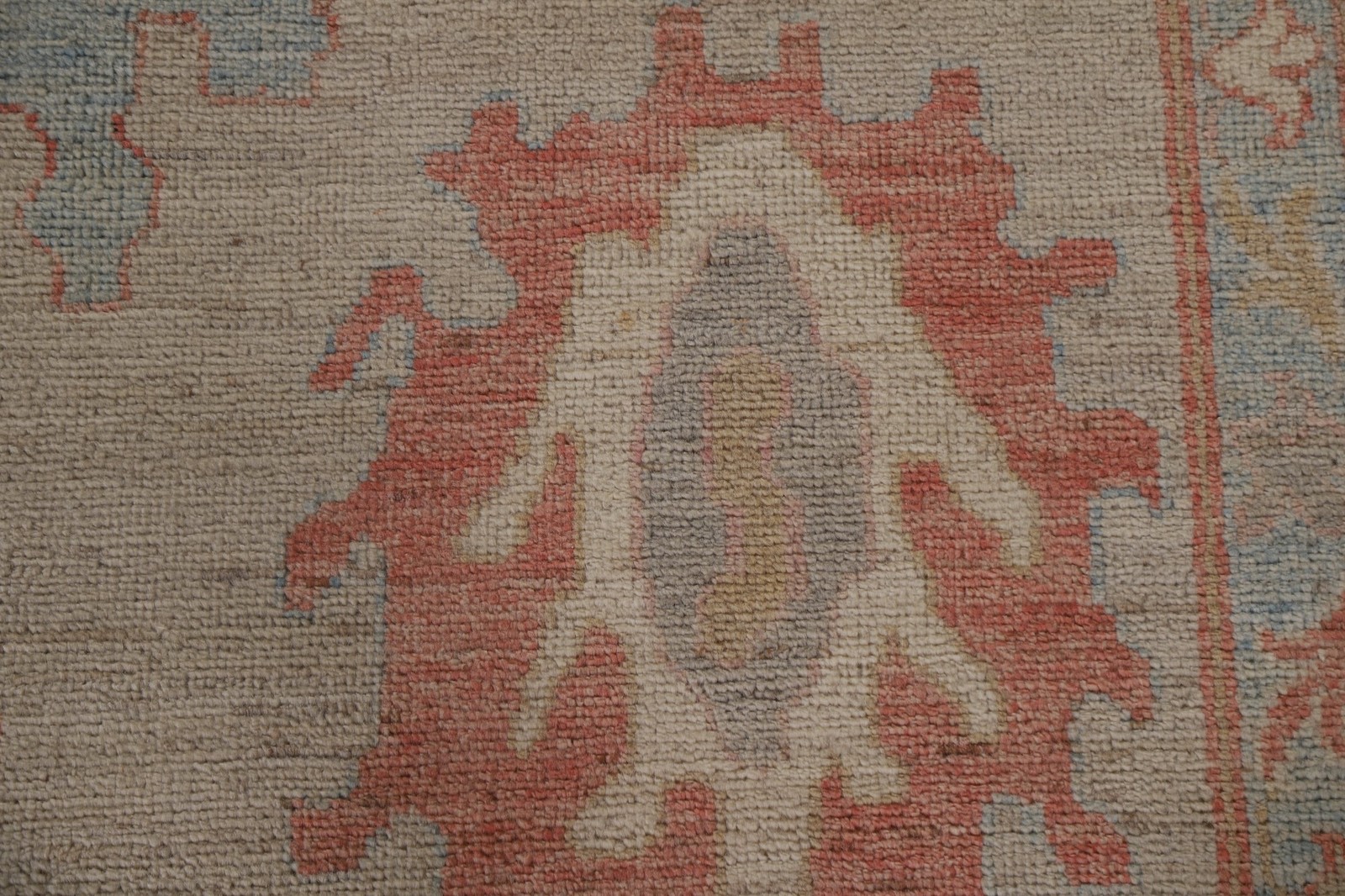 Turkish Oushak Palace Size Rug 12×15 Vegetable Dye Oriental Handmade Wool Carpet