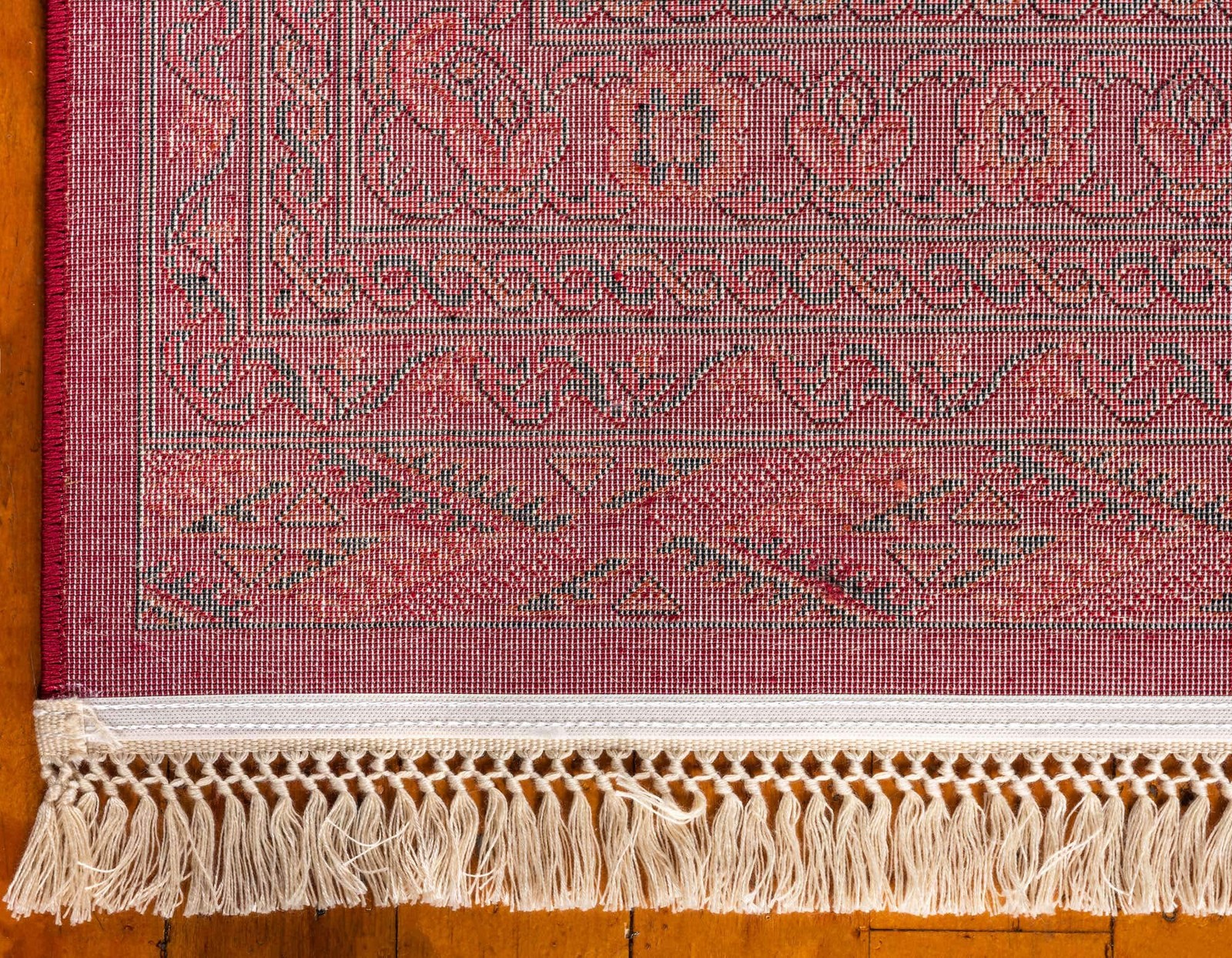 Tekke Collection Over-Dyed Saturated Traditional Torkaman Area Rug (2′ 7 x 10…