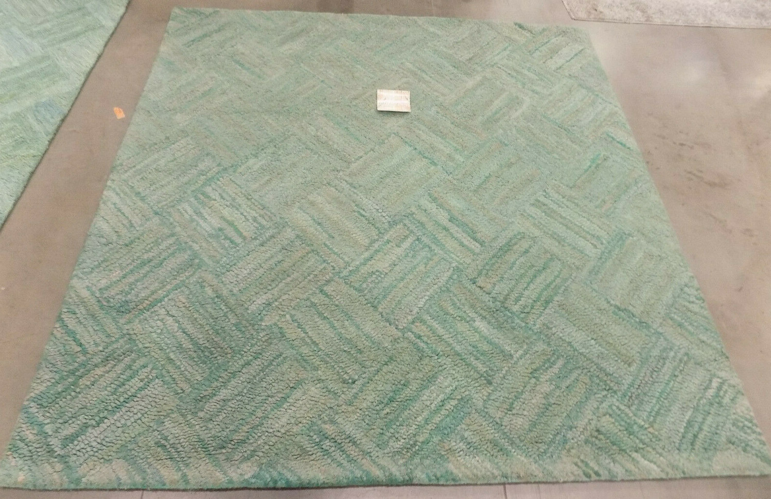 GREEN / MULTI 6′ X 6′ Damaged Rug Reduced Price 1172598084 NAN316A-6SQ