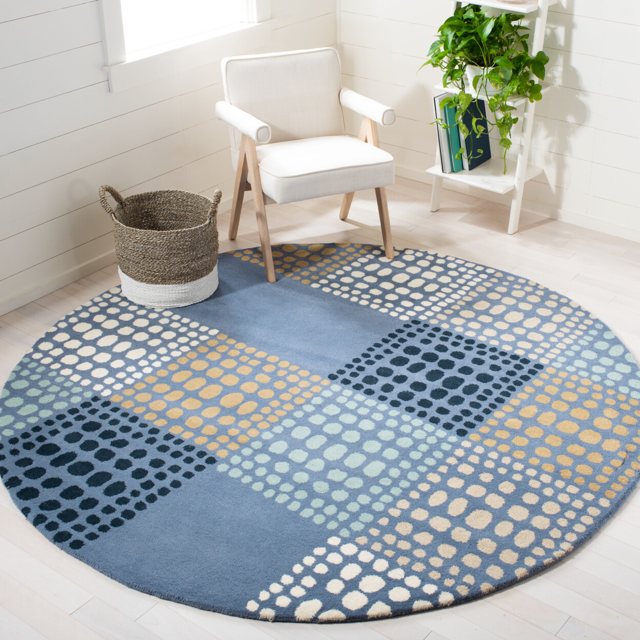 SAFAVIEH Wyndham WYD316A Handmade Grey / Multi Rug