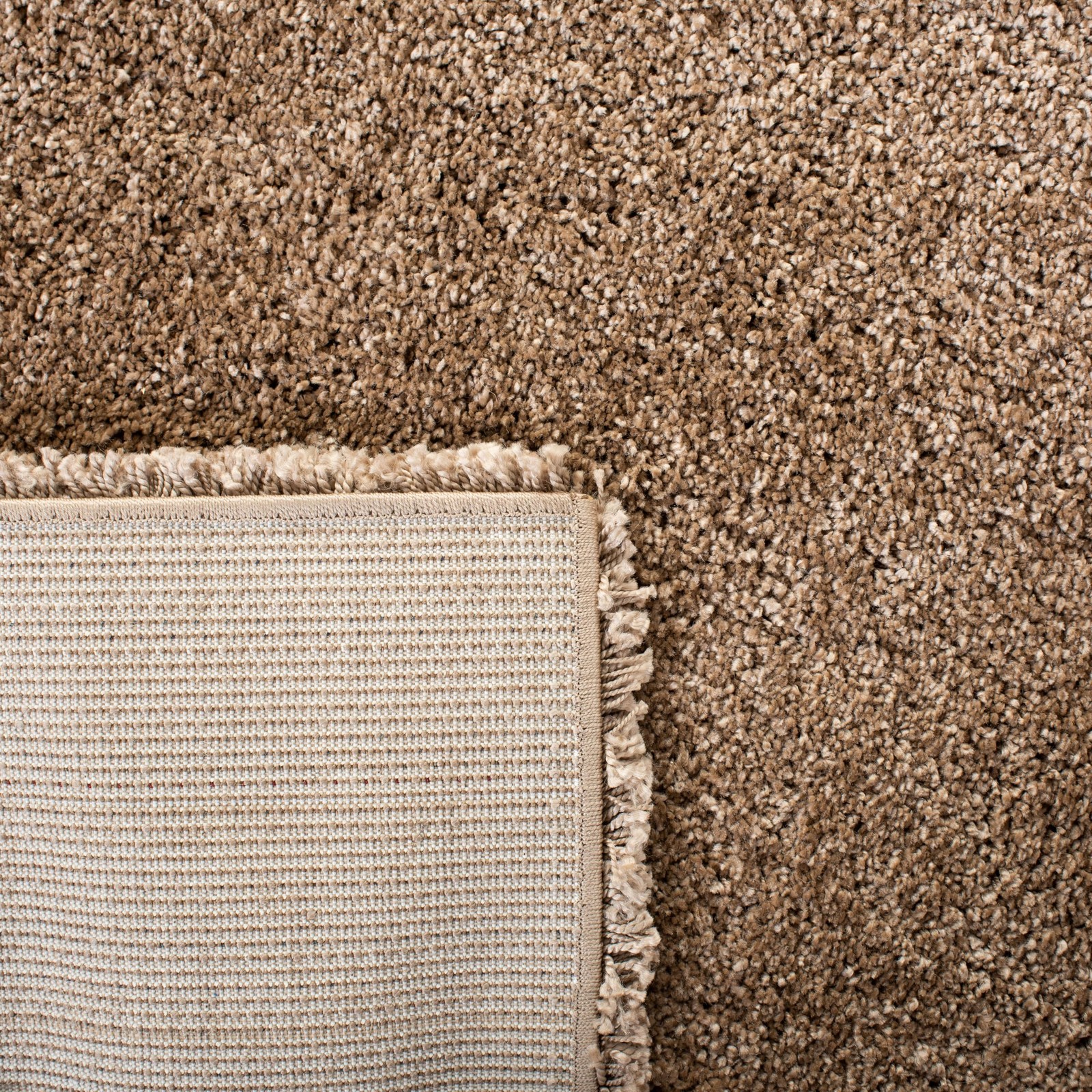 Accent Rug 2’x3′ Ultra Plush Thick Pile Dark Beige – Ideal for Bedroom, Living