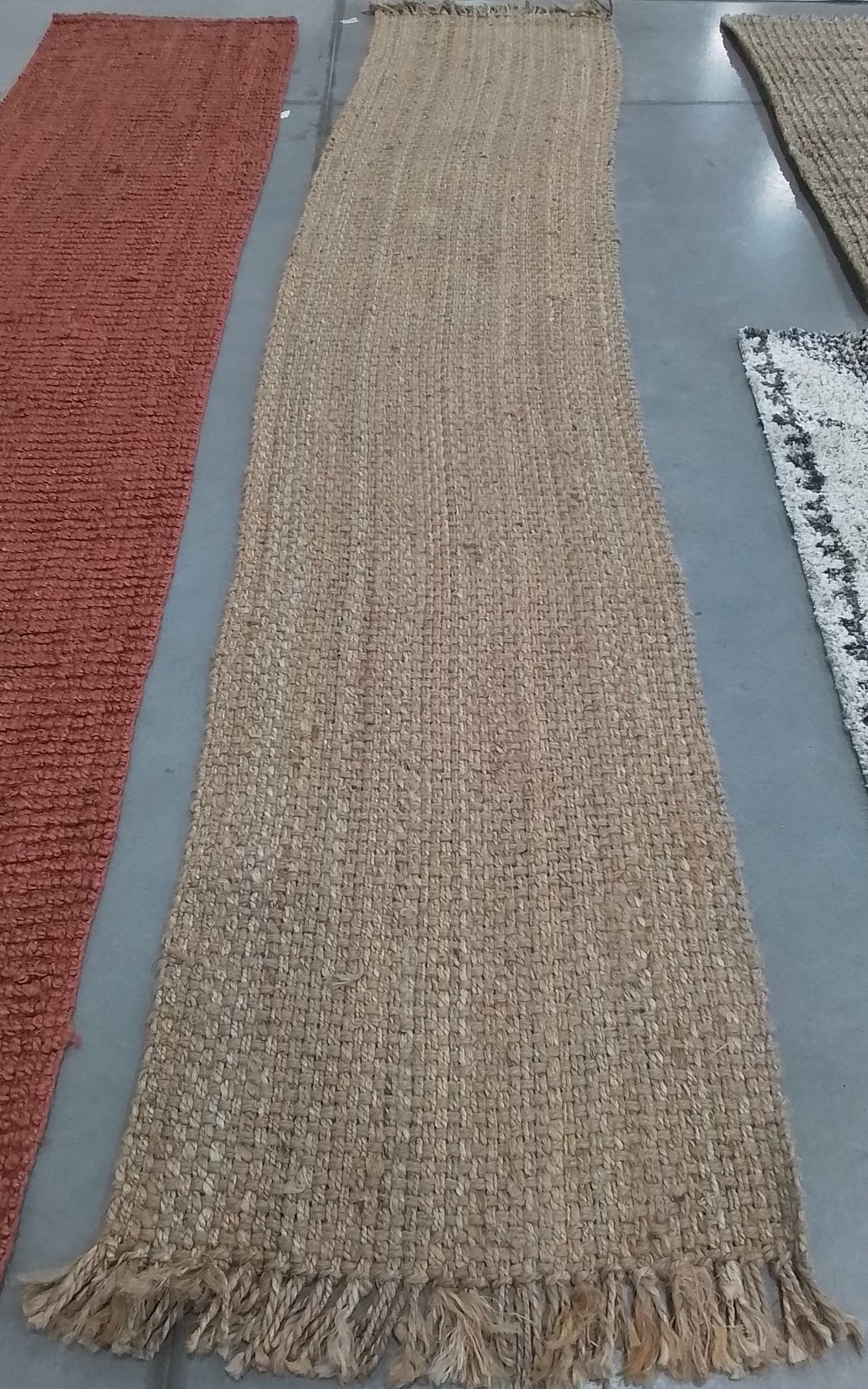 NATURAL 2′-6″ x 12′-0″ Broken Thread Rug, Reduced Price 1172797304 NF467A-212