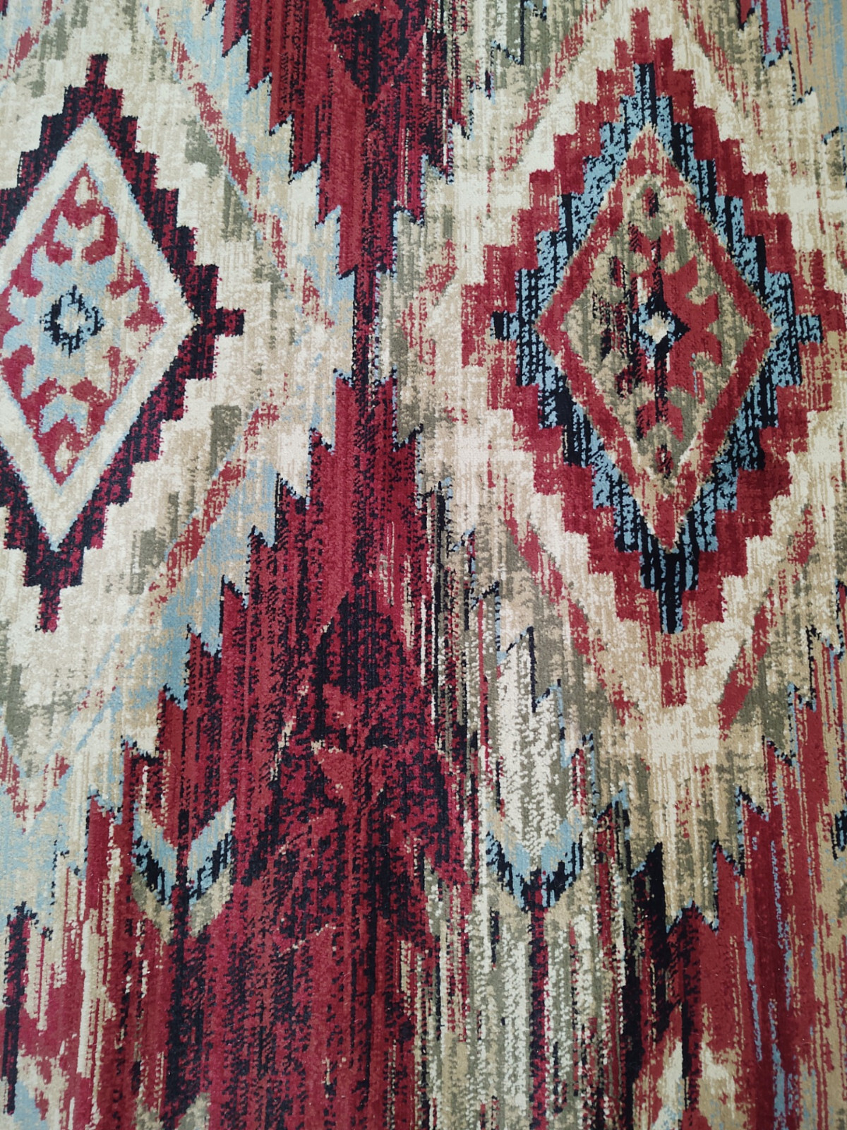 8×10 (7’10” x 9’10”) Southwestern Lodge Cabin Tribal Area Rug **FREE SHIPPING**