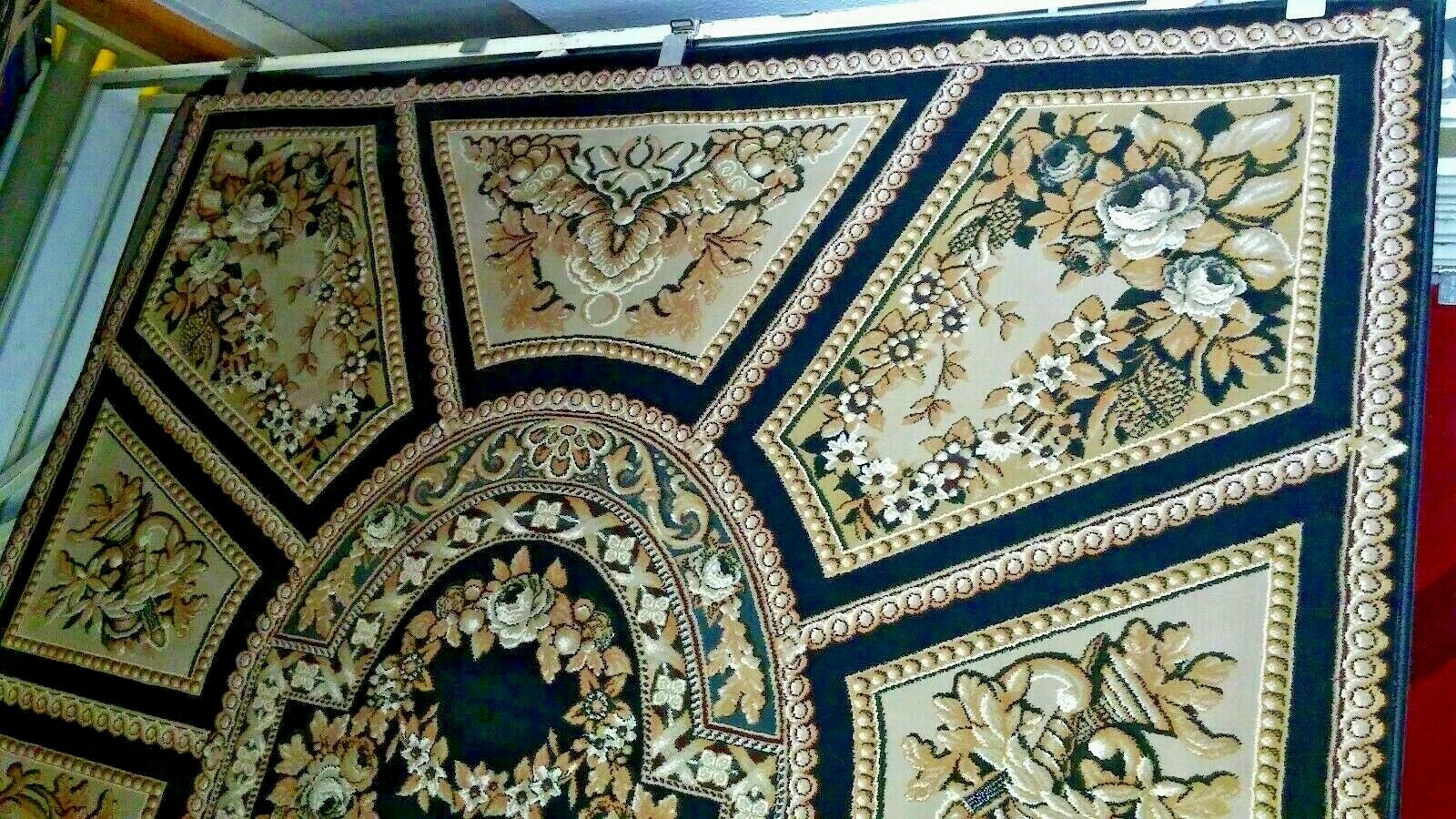 Carpet rug 5.3×7.9-160cm x 230cm A.Rug new synthetic machine made