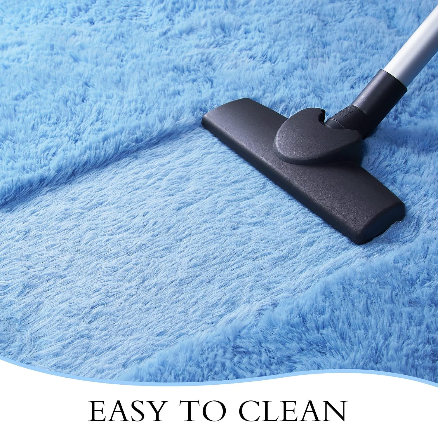 Chicrug Soft Runner Rug for Bedroom Living Room Plush Fluffy Rug 2×4 Feet, Shag