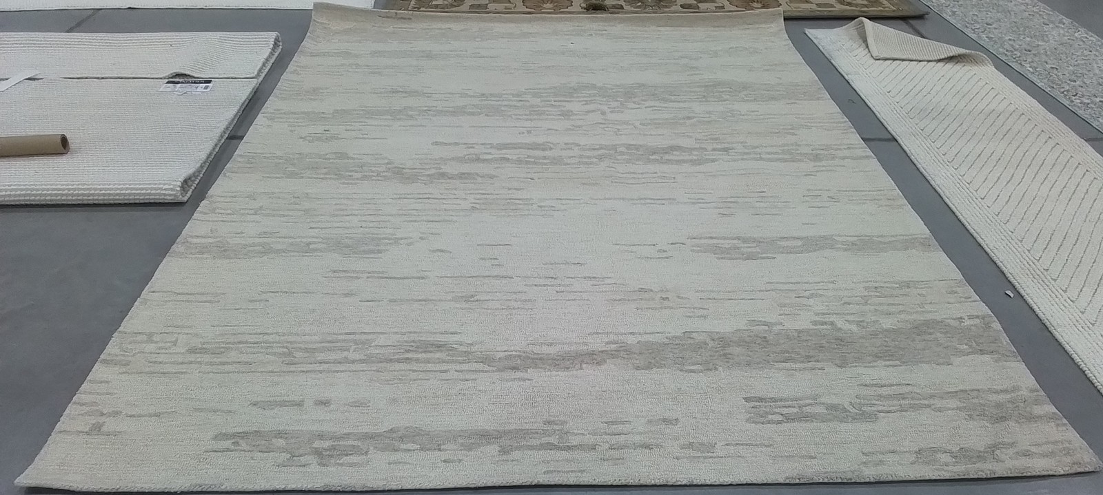 BEIGE 8′-0″ x 10′-0″ Back Stain Rug, Reduced Price 1172792405 EBN914B-8