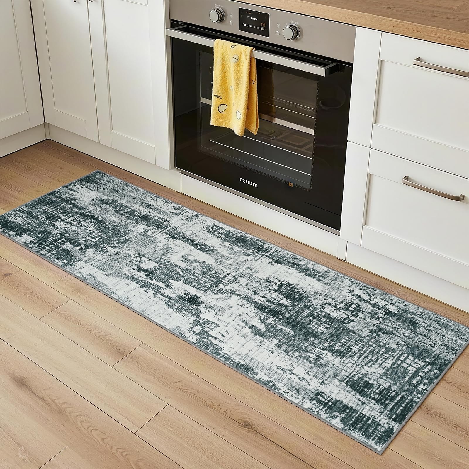Washable Runner Rugs for Hallway, 2×6 Runner Rug Non Slip Low-Pile Stain Resi…