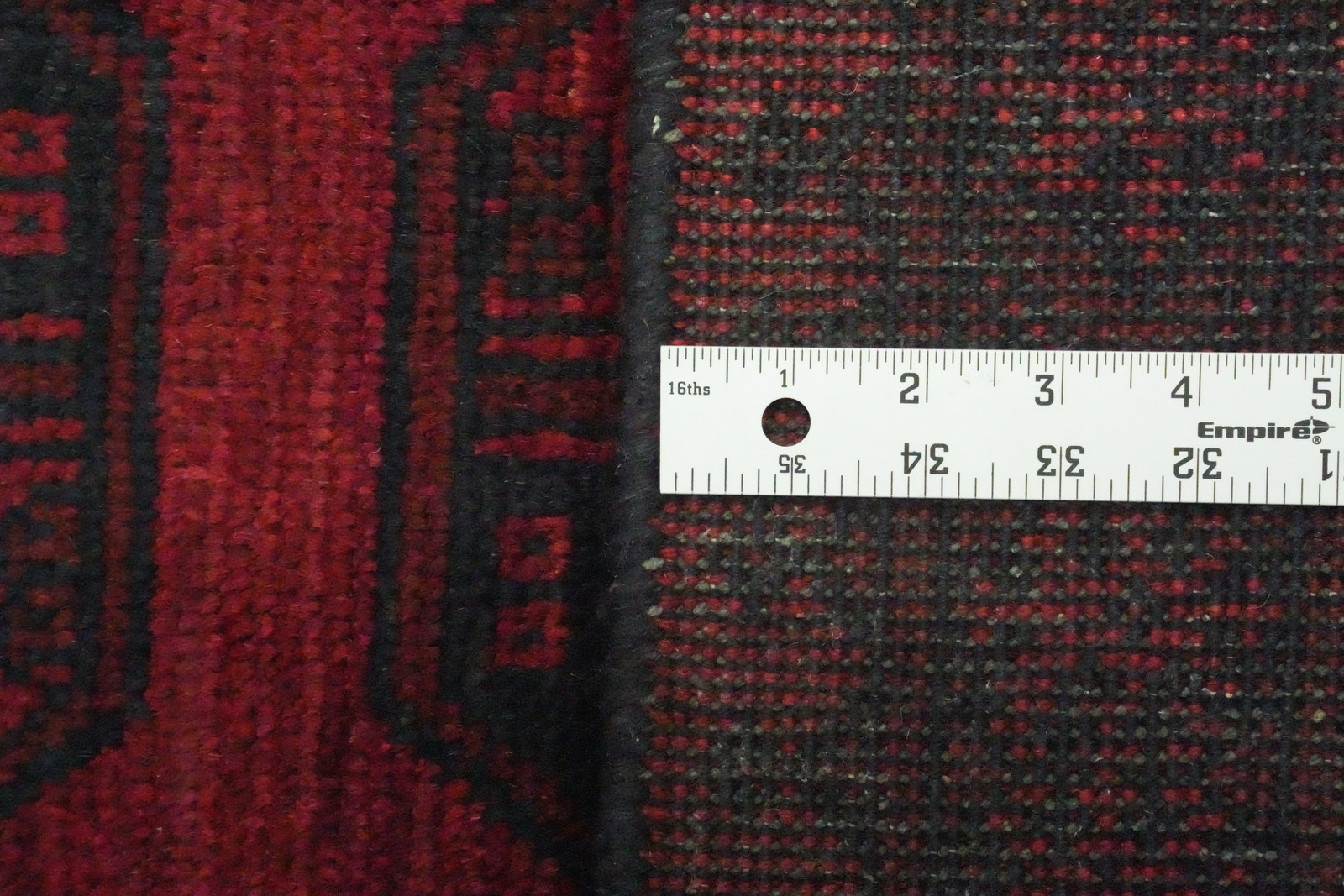 Balouch Afghan Rug Hand-Knotted Wool Nomadic Carpet 5×6 ft