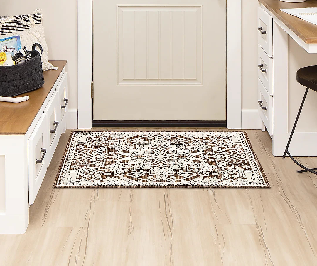 Mohawk Home, 30″ x 45″ Accent Rug | Brown