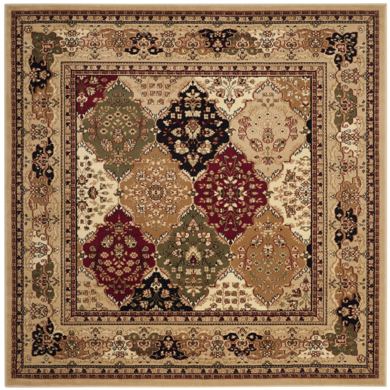 SAFAVIEH Lyndhurst LNH221C Multi / Beige Rug