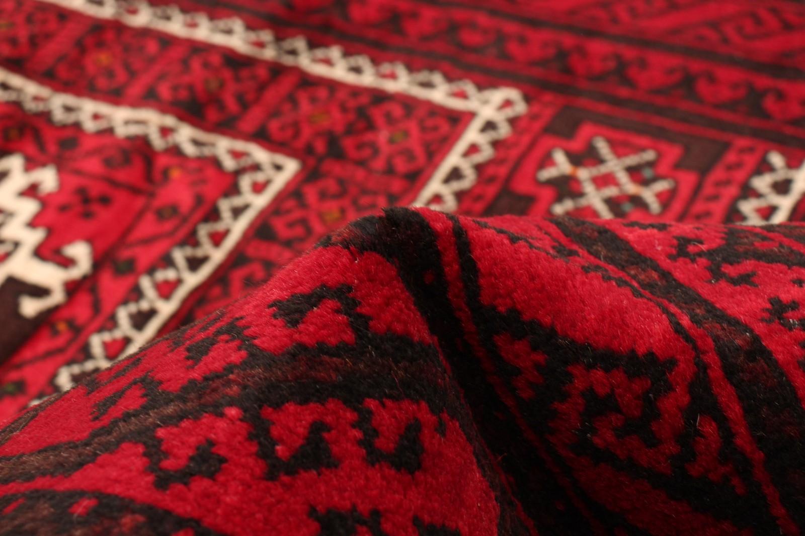 Traditional Vintage Hand-Knotted Area Rug 3’7″ x 6’9″ Oriental Wool Carpet
