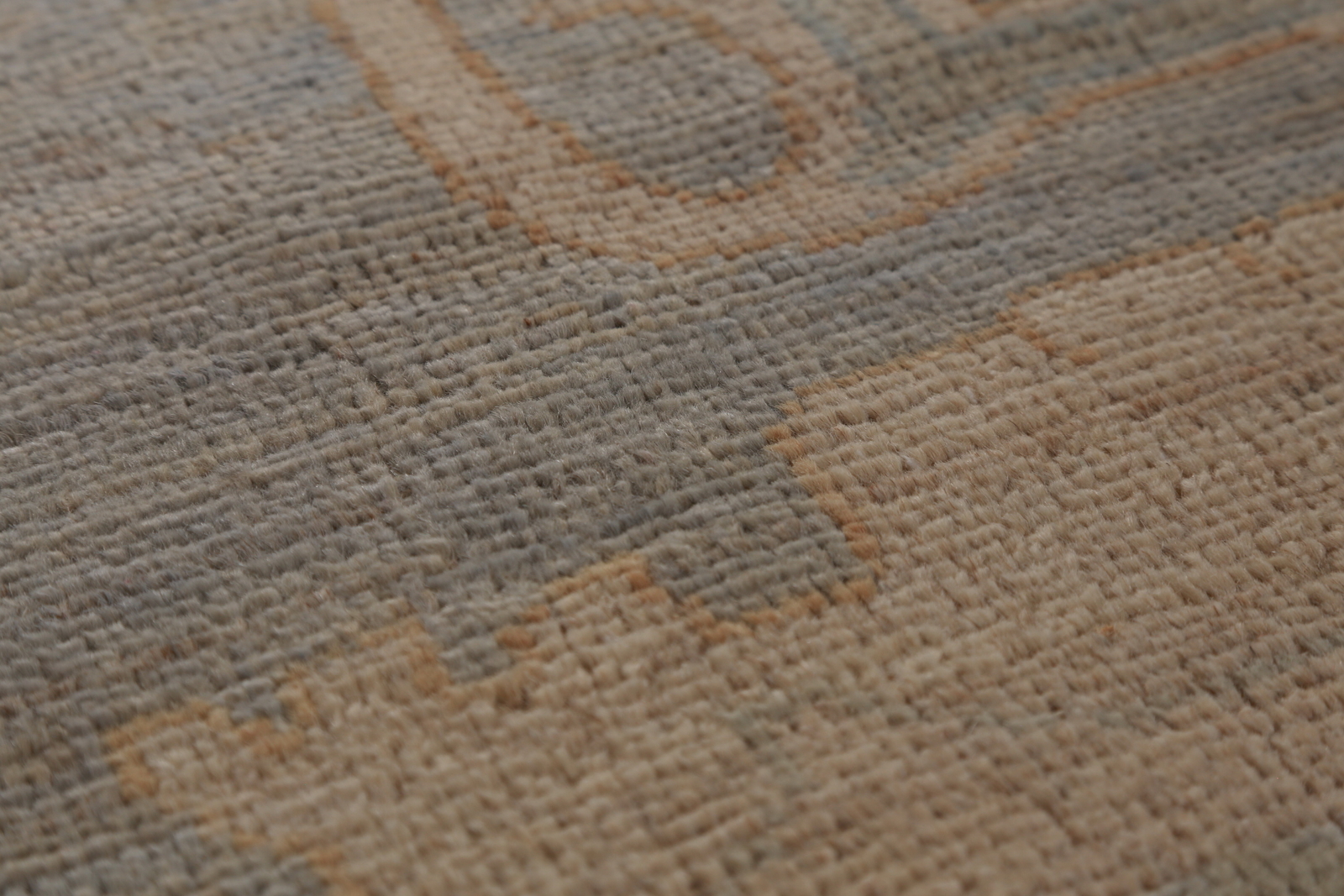 Vegetable Dye Traditional Oushak Turkish Rug Hand-Knotted Large Rugs 12×15 ft