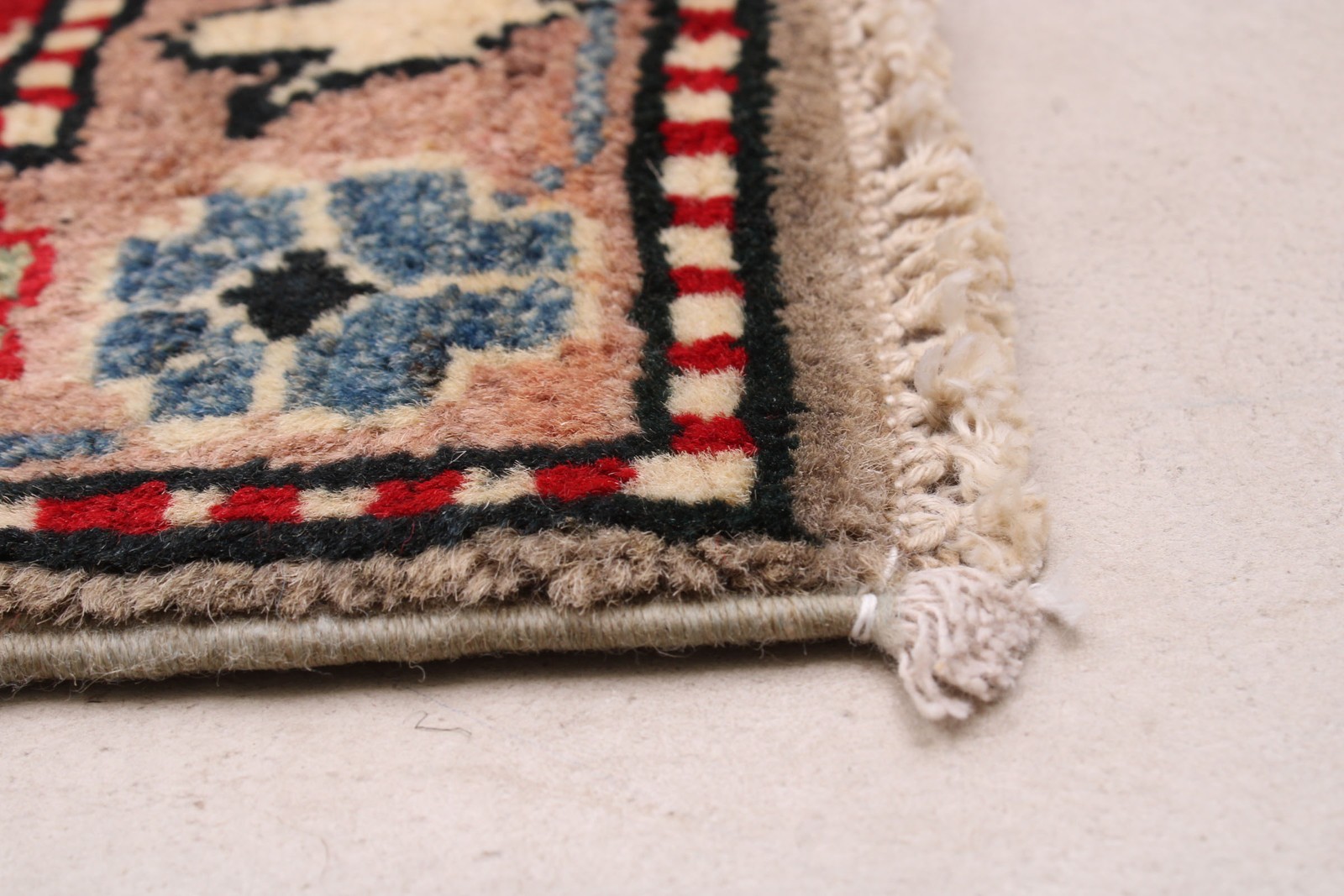 Traditional Hand-Knotted Geometric Area Rug 8’3″ x 10’11” Oriental Wool Carpet