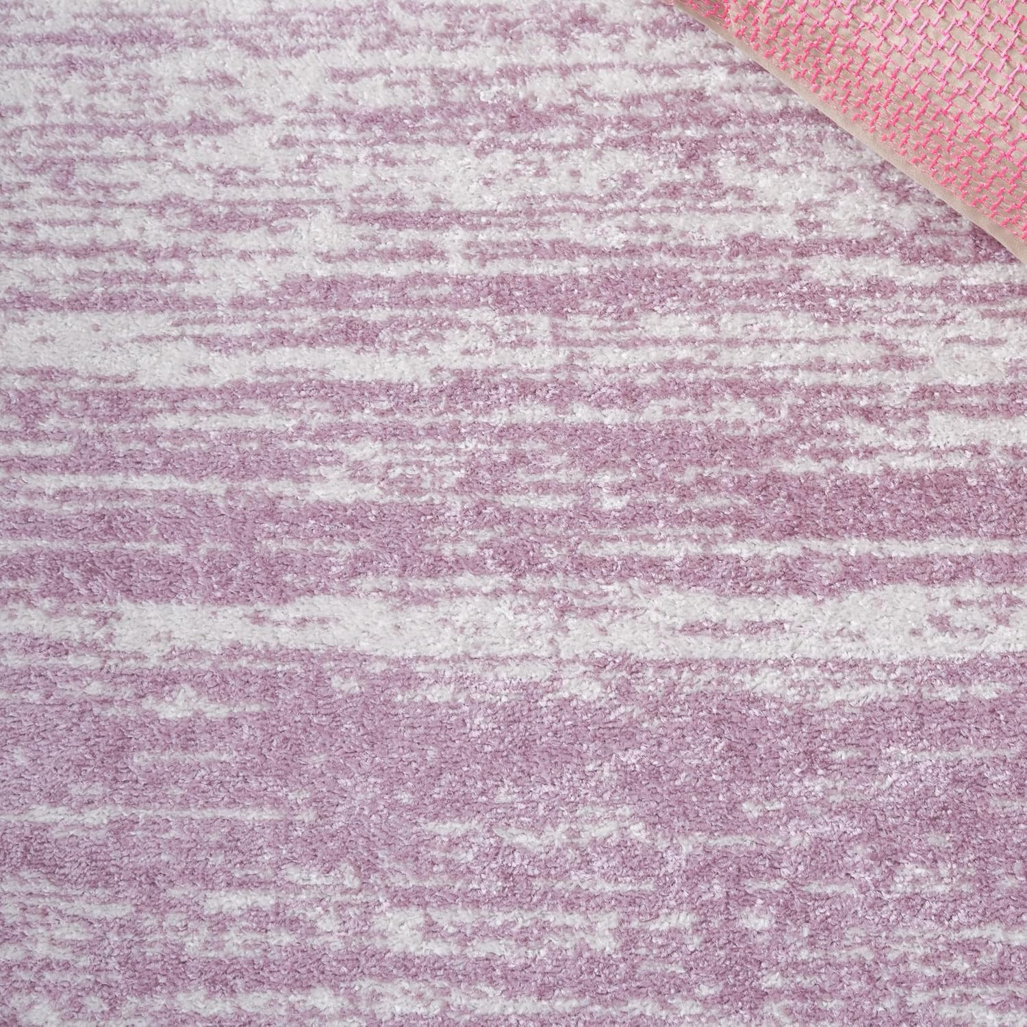SAFAVIEH Area Rug 3X5 – Adirondack Collection – Cream & Purple, Modern Ombre Des