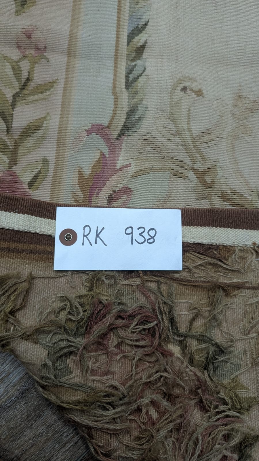French Chinese Tapestry Hand Made Super Fine Rug 2.5×10 Ft