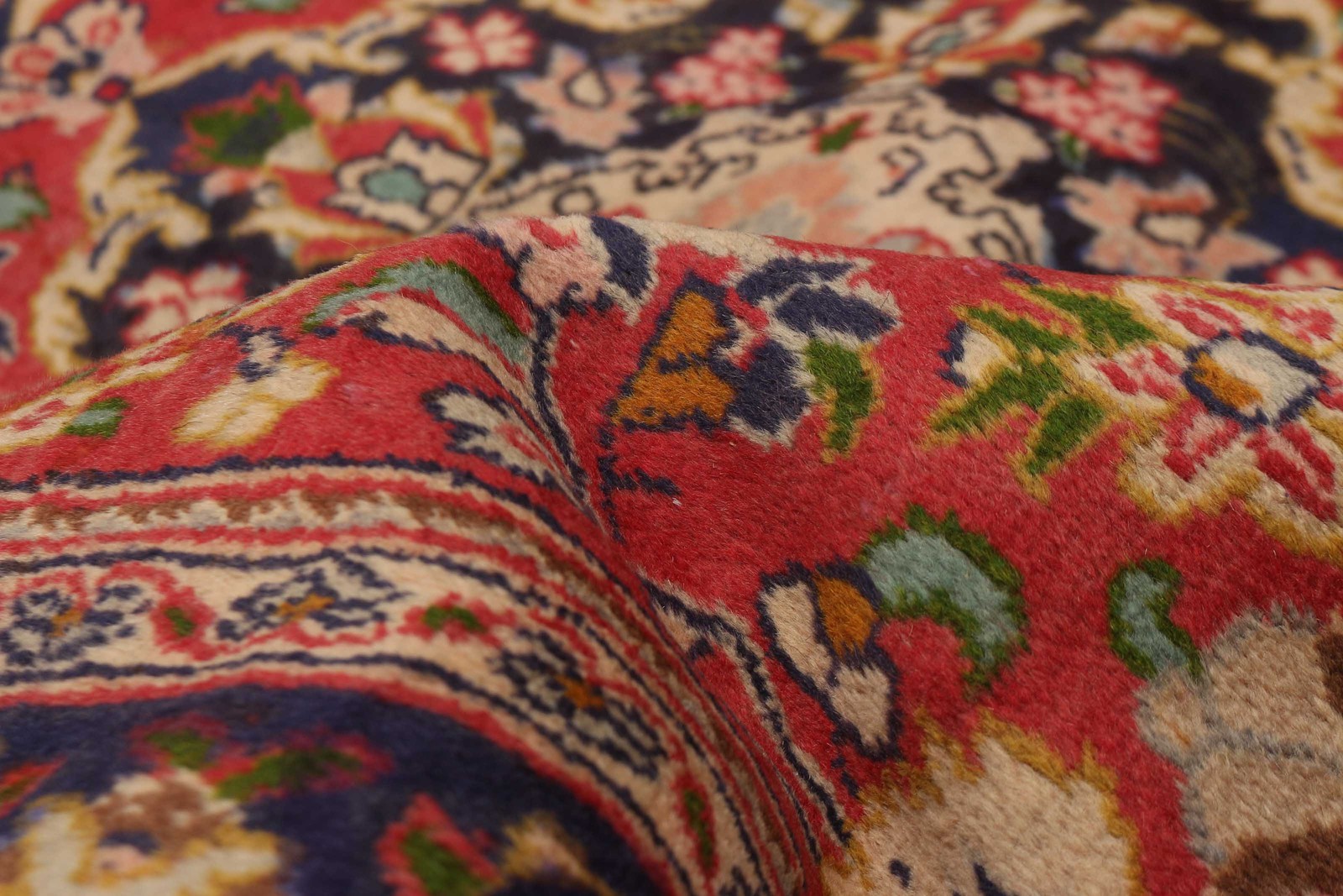 Traditional Vintage Hand-Knotted Area Rug 4’2″ x 6’8″ Oriental Wool Carpet