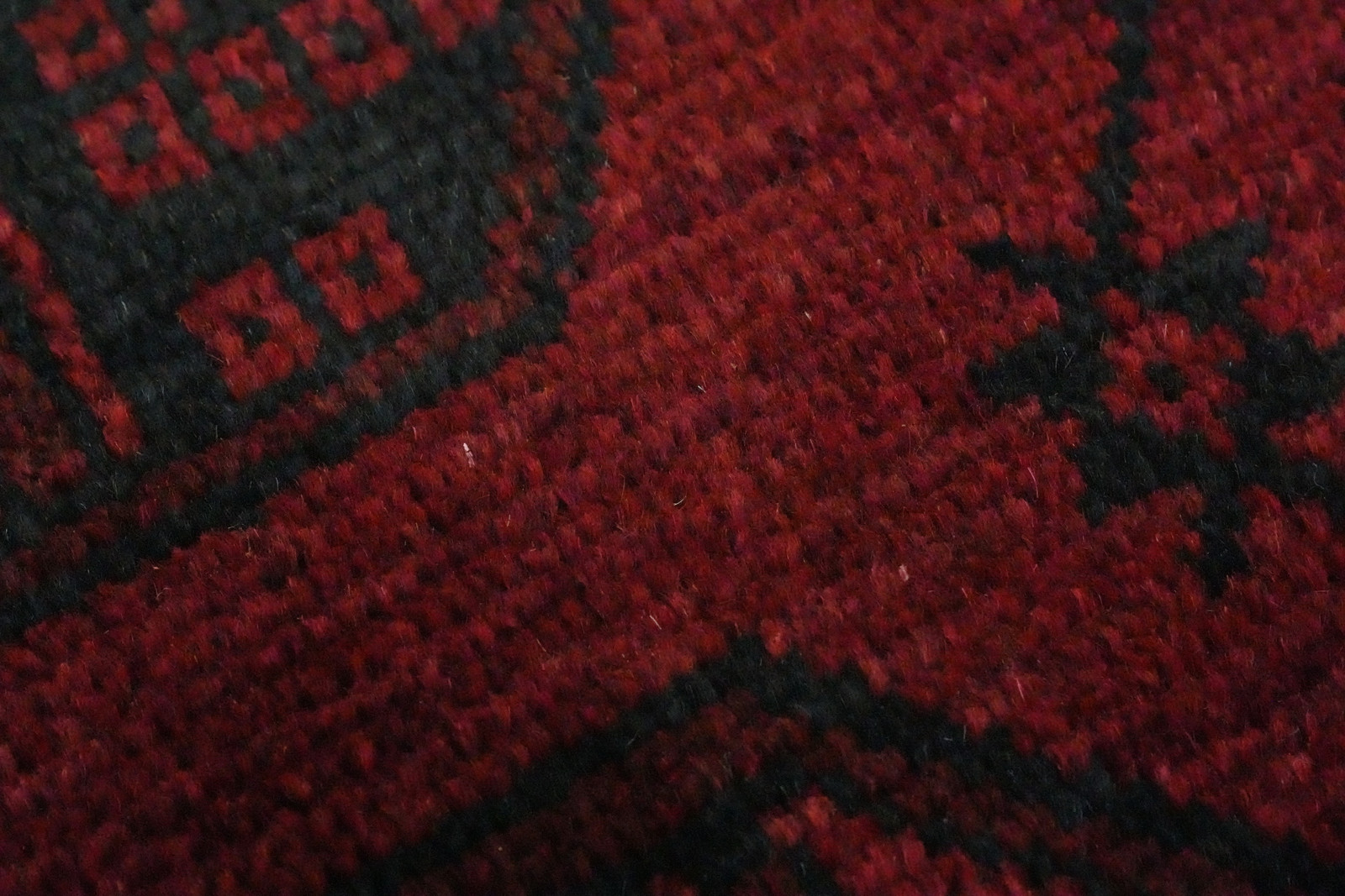 Balouch Afghan Rug Hand-Knotted Wool Nomadic Carpet 5×6 ft