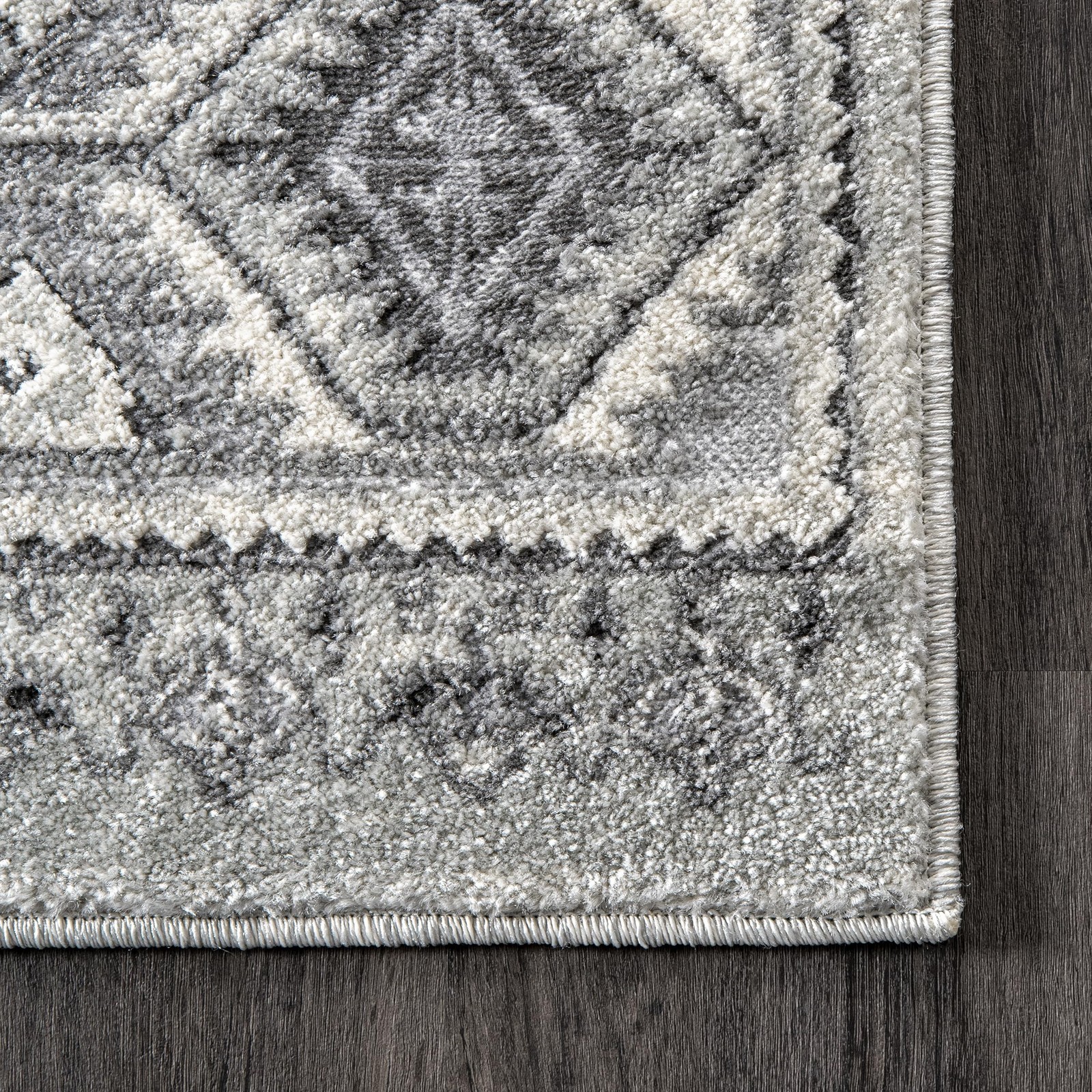 Nuloom Shea Vintage Area Rug 4X6 Grey Rzsp21B-406