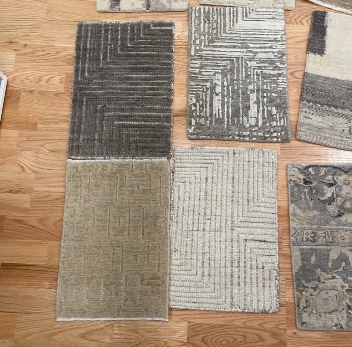 Restoration Hardware Lot Of Approx 60 Rug Samples