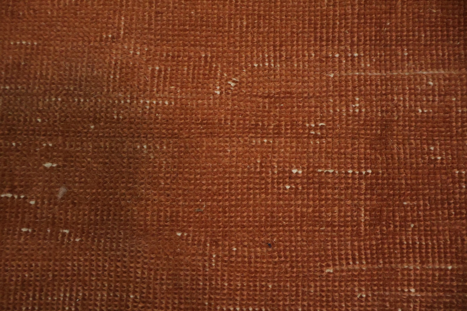 Warm Terracotta Anatolian Area Rug 5×7 Ft Handmade Distressed Wool Carpet