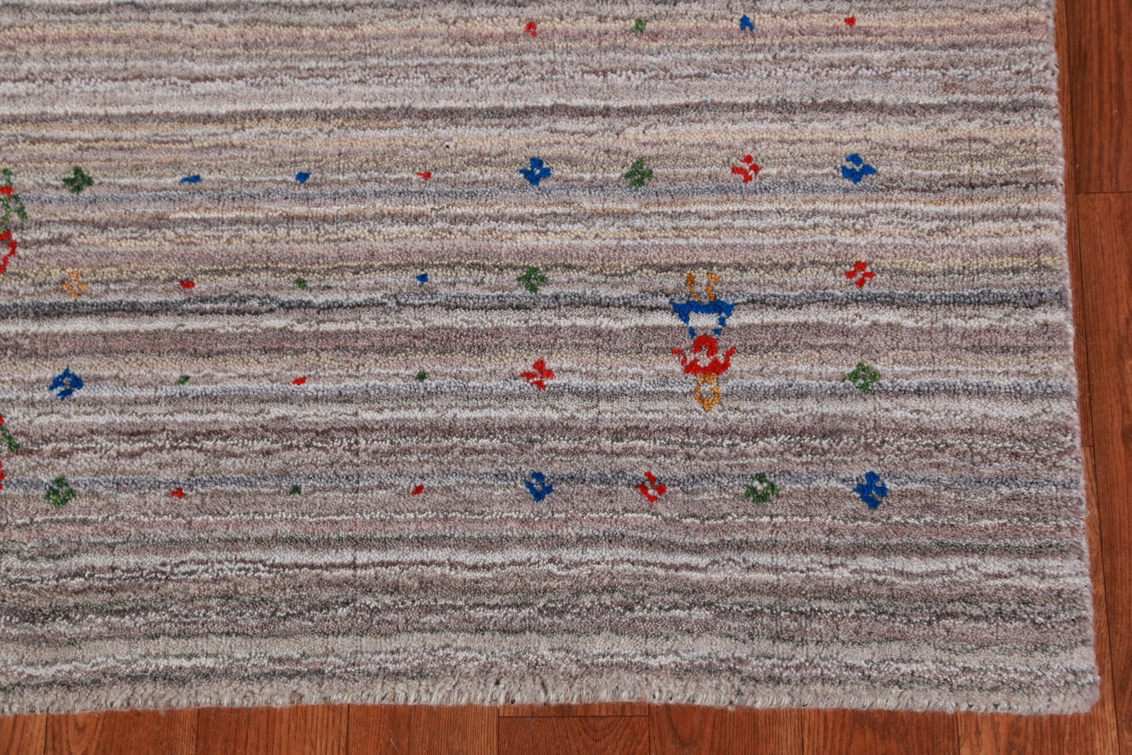 Little Character/ Animals Area Rug 5×8 Wool Hand-knotted Oriental Tribal Carpet