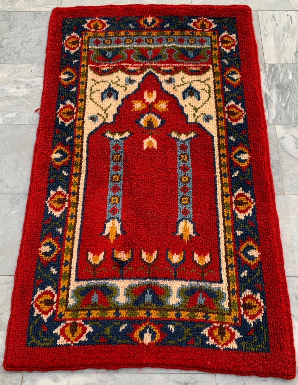 Vintage Swedish Scandinavian Soft Medallion Design Fluffy Home Decor Rug 3×5 ft