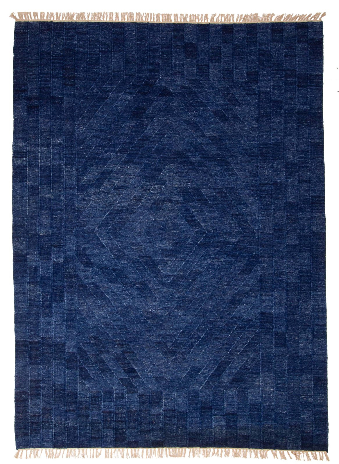 Vintage Hand Woven Turkish Carpet 5’9″ x 7’9″ Traditional Wool Kilim Rug