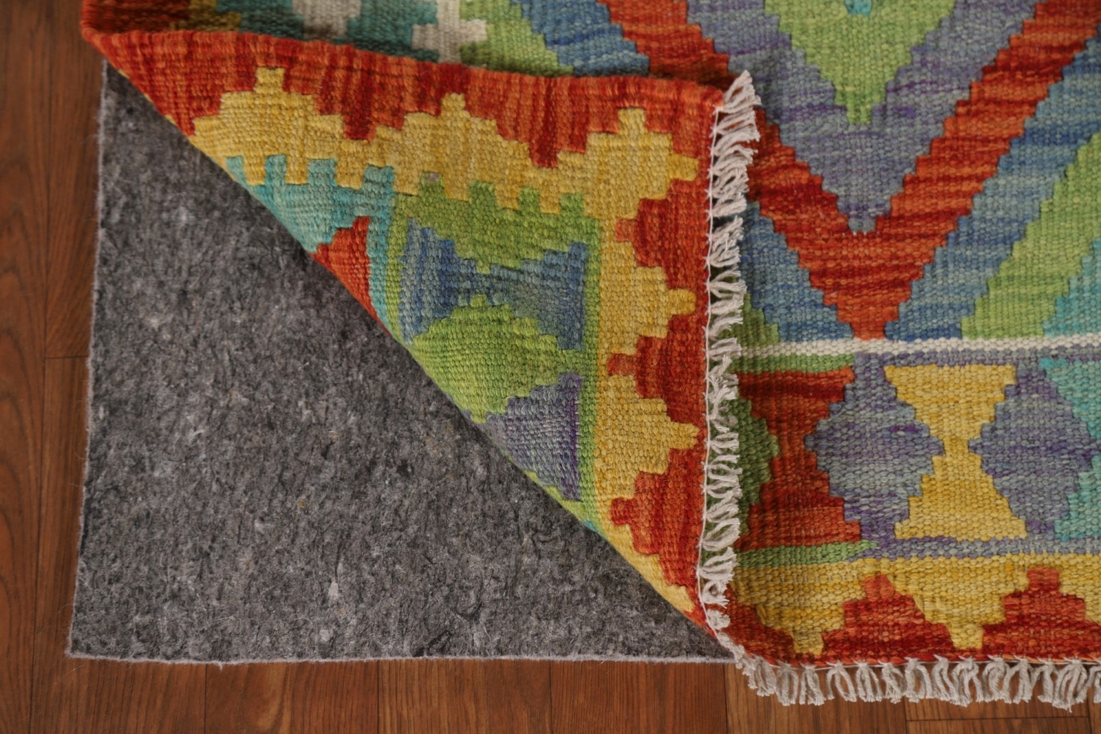 Wool Reversible Small Kelim Kilim Rugs Flatweave Tribal Wool Carpet 3×4 ft