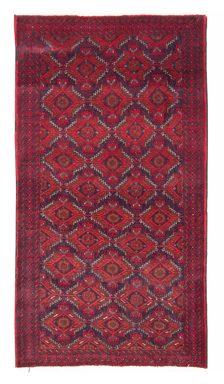 Hand Knotted Area Rug 3’3″ x 5’9″ Traditional Oriental Wool Carpet