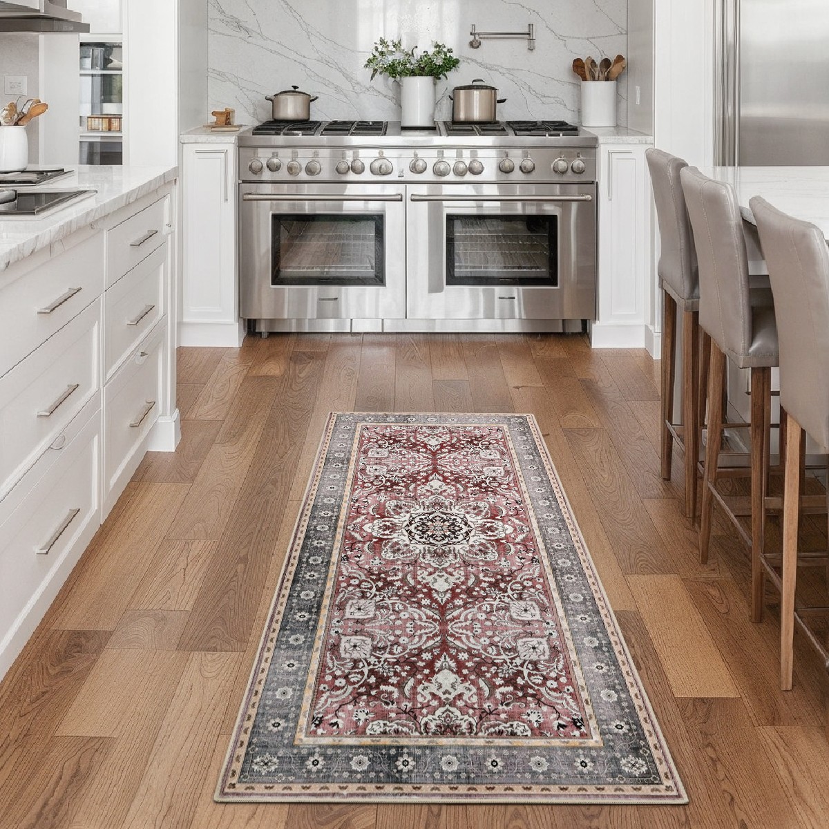 Non-Slip Soft Runner Area Carpet Floor Area Rug Indoor Accent Decorative Mat