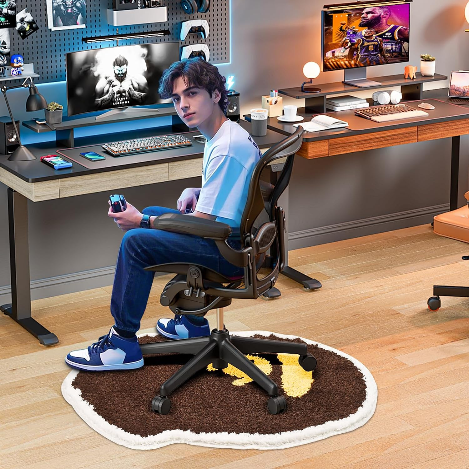 Bape Rug – 28″ x 20″ Hypebeast Rug for Hypebeast Room Decor – Non Slip Living…