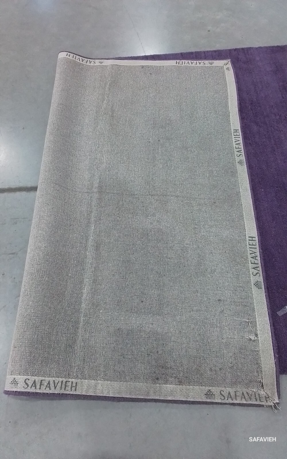 PURPLE 5′-0″ x 8′-0″ Back Stain Rug, Reduced Price 1172769868 HIM610B-5