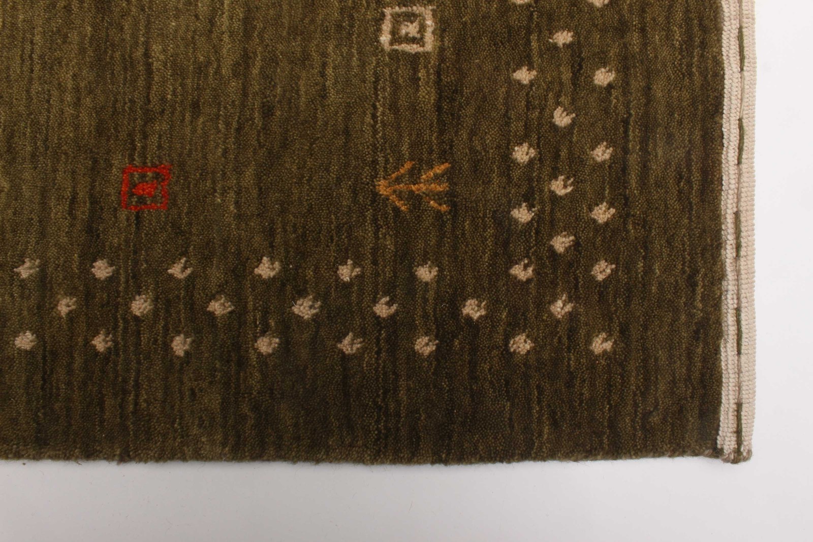 Hand loomed Area Rug 2’6″ x 9’9″ Traditional Wool Oriental Carpet