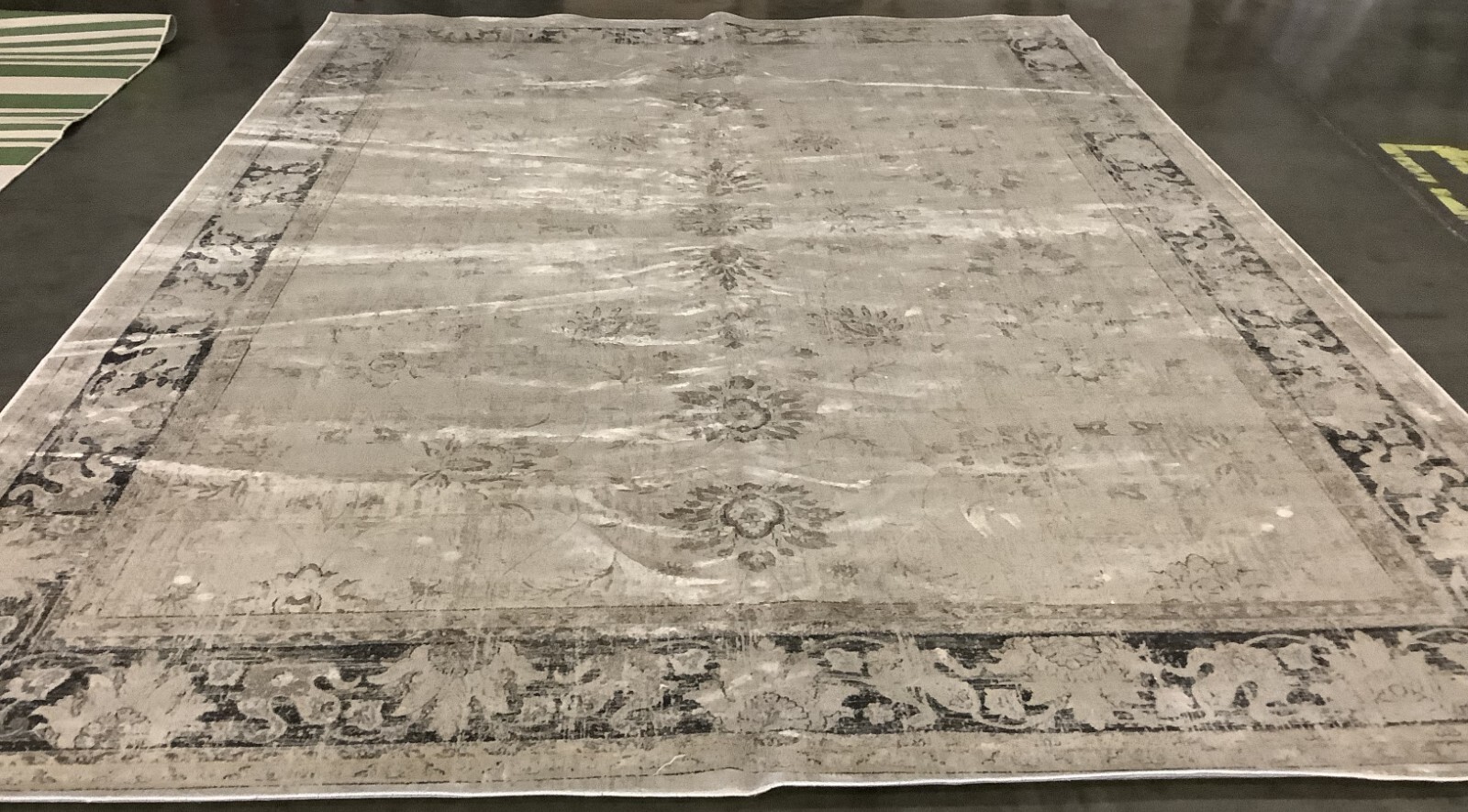 STONE 9′-0″ x 12′-0″ Flaw in Rug, Reduced Price 1172676621 VTG117-440-9