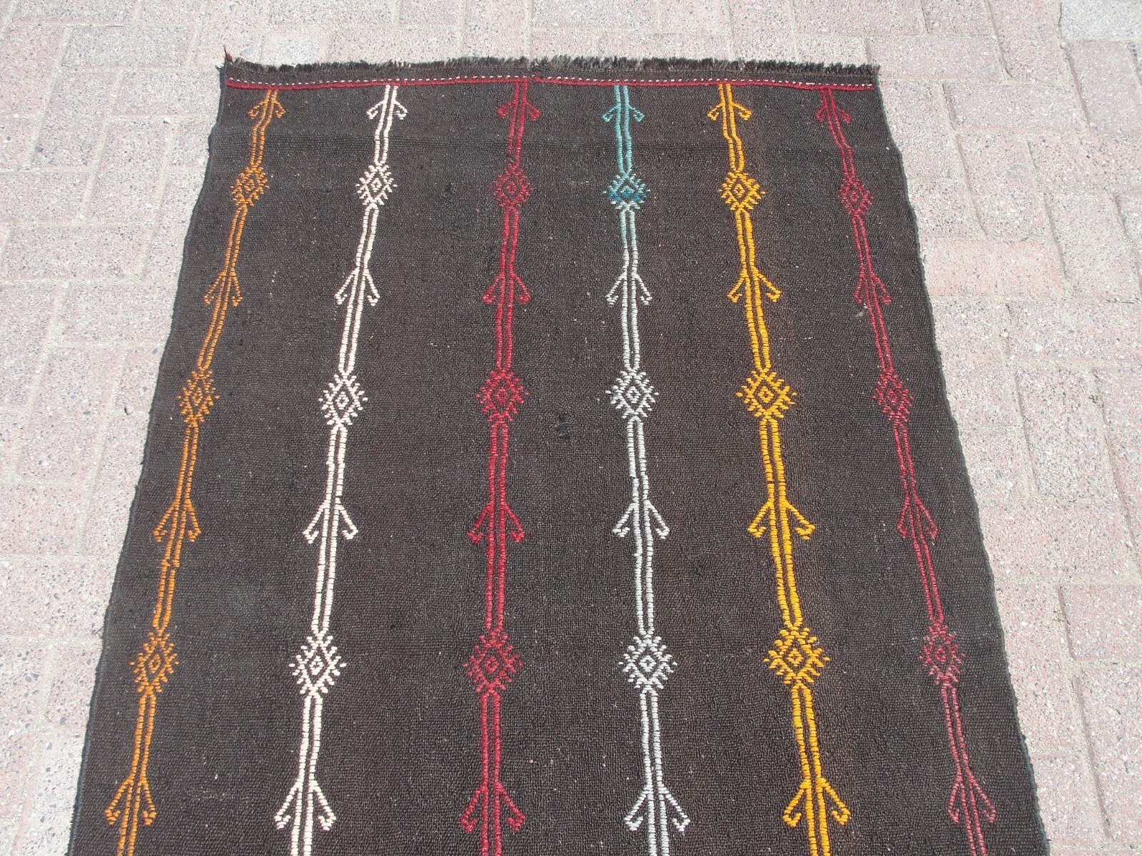 Kilim Rug Runner, Rug for entryway, Runner Rug for Kitchen,