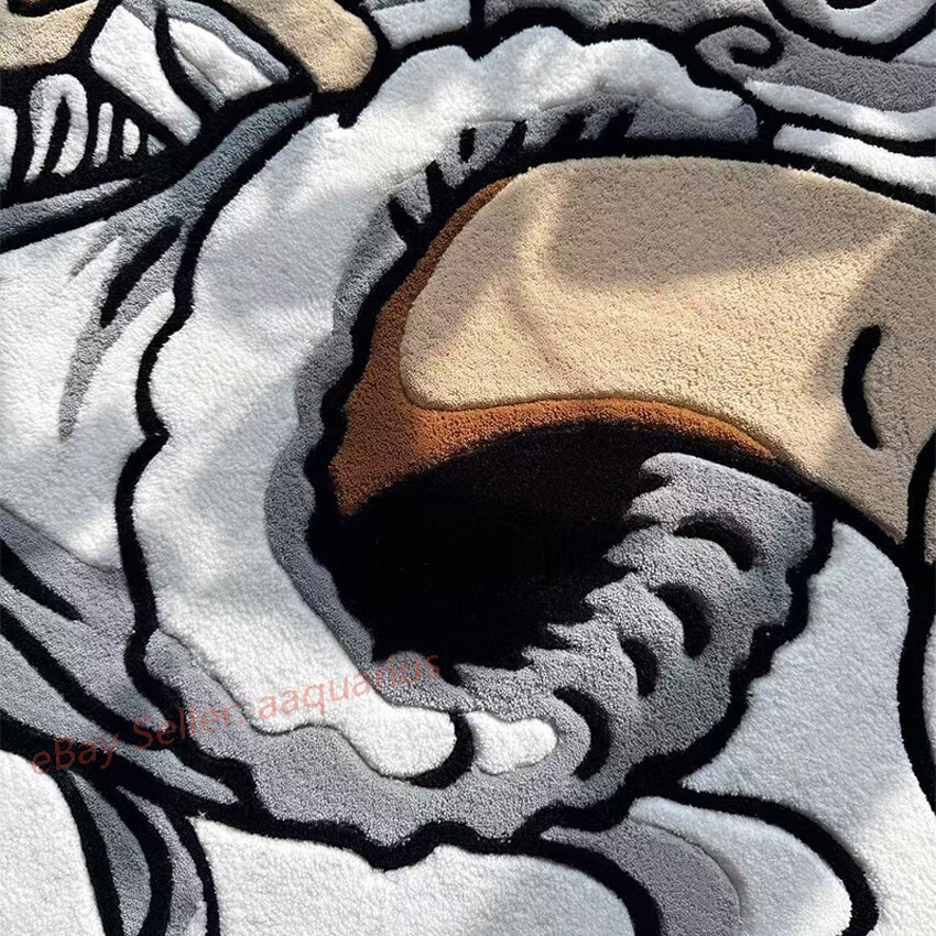 UNWELCOME & MATS One Piece Luffy Custom Handmade Rug for Living Room