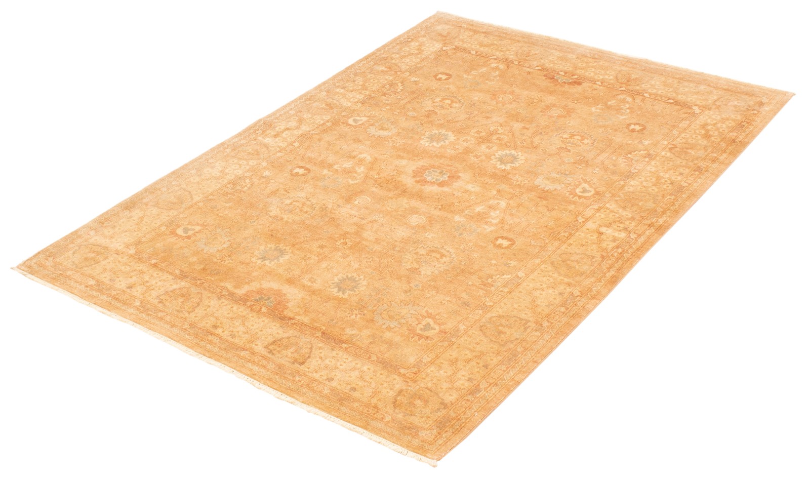 5’5″ x 8’0″ Hand Knotted Oriental Carpet Traditional Wool Area Rug