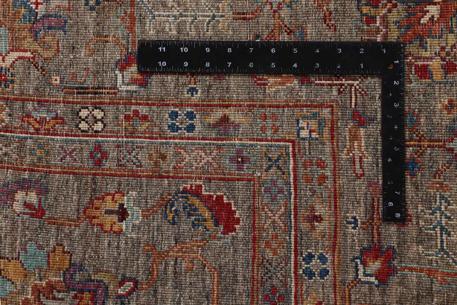 Afghan Ziegler Khorjin Ariana Carpet 200×300 Hand-knotted Brown Floral Orient