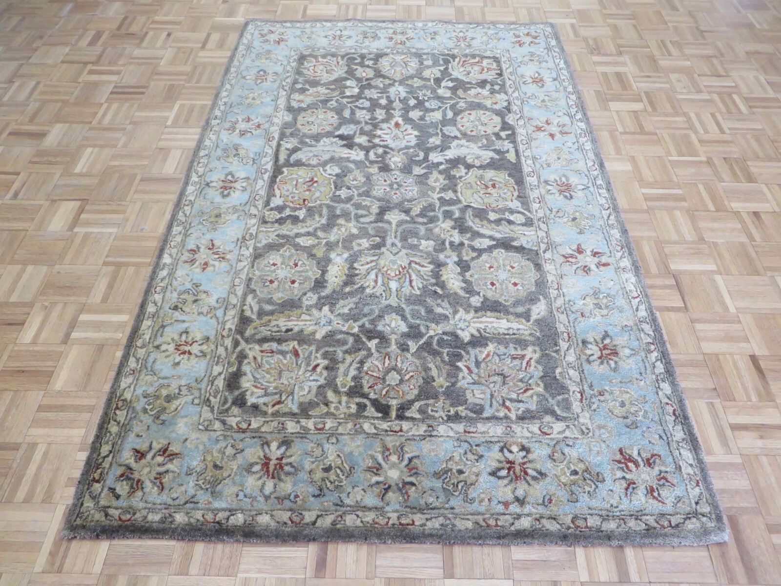 5 x 8 Brand New Kalaty Rug Brown Peshawar G204