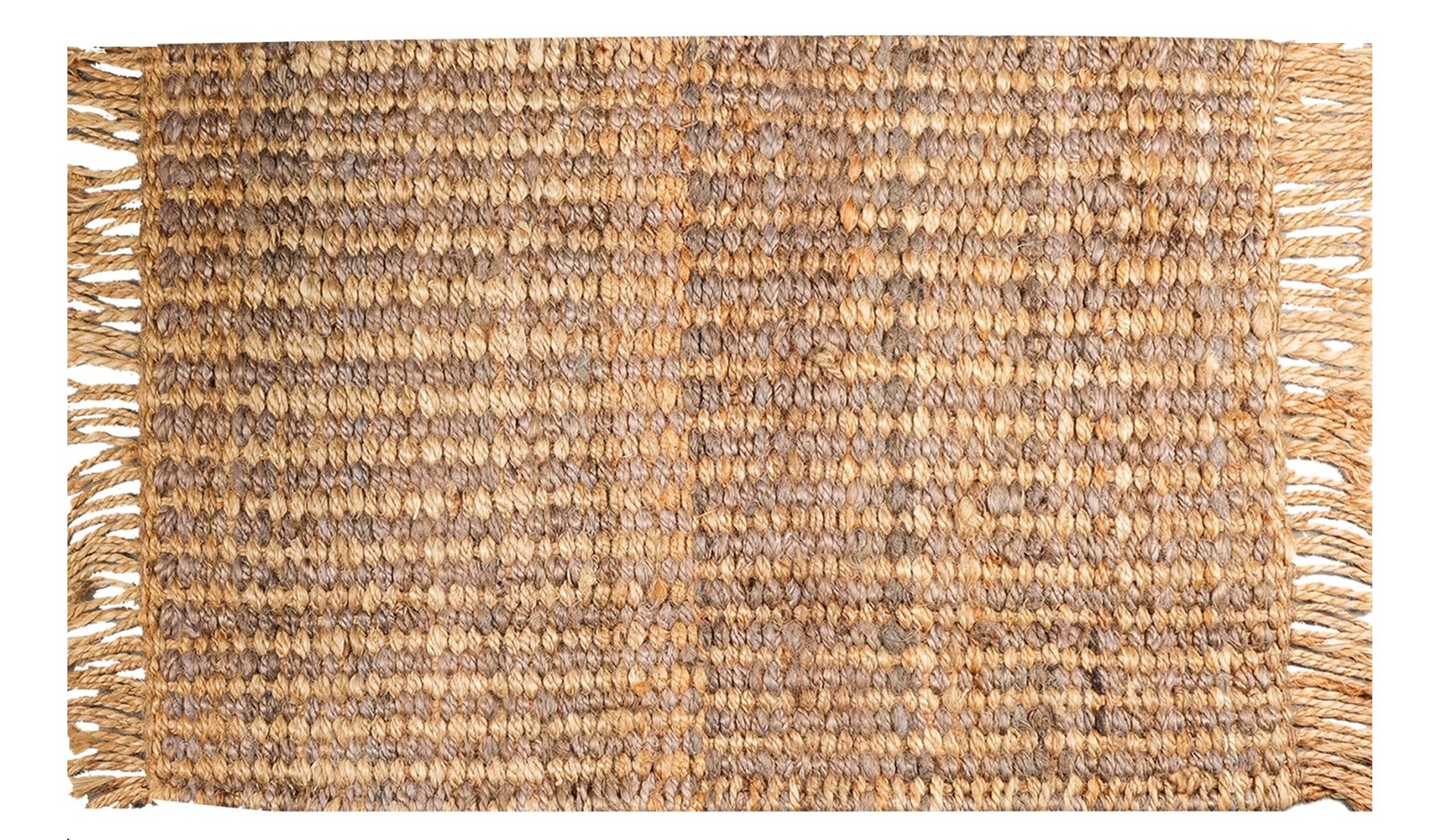Jute Braided Rug 2×3 Feet Grey Eco-Friendly Hand Woven Reversible – Boho
